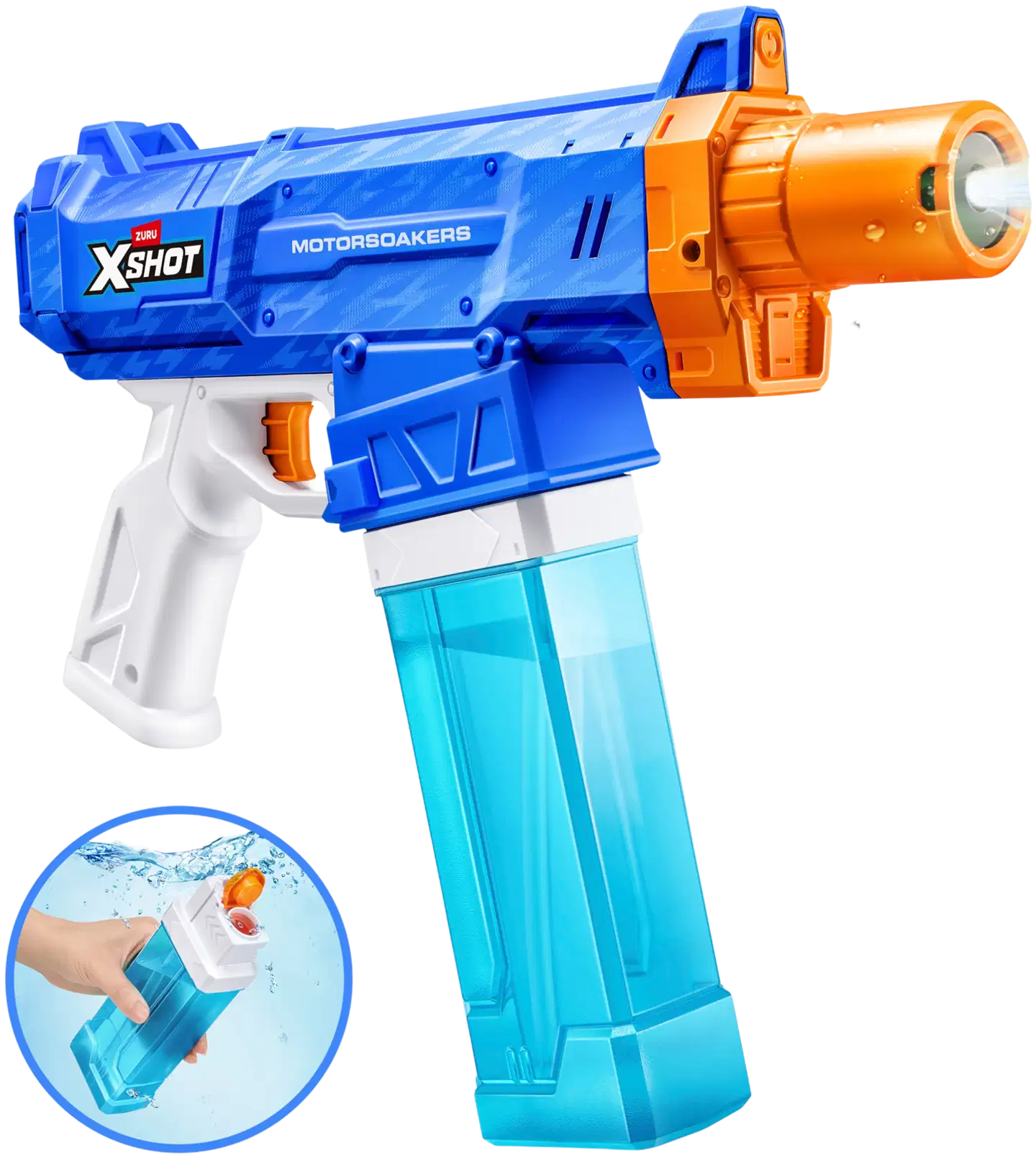 X-SHOT WATER Fast Fill Turbo Stream Motor Soaker vesipyssy - 1