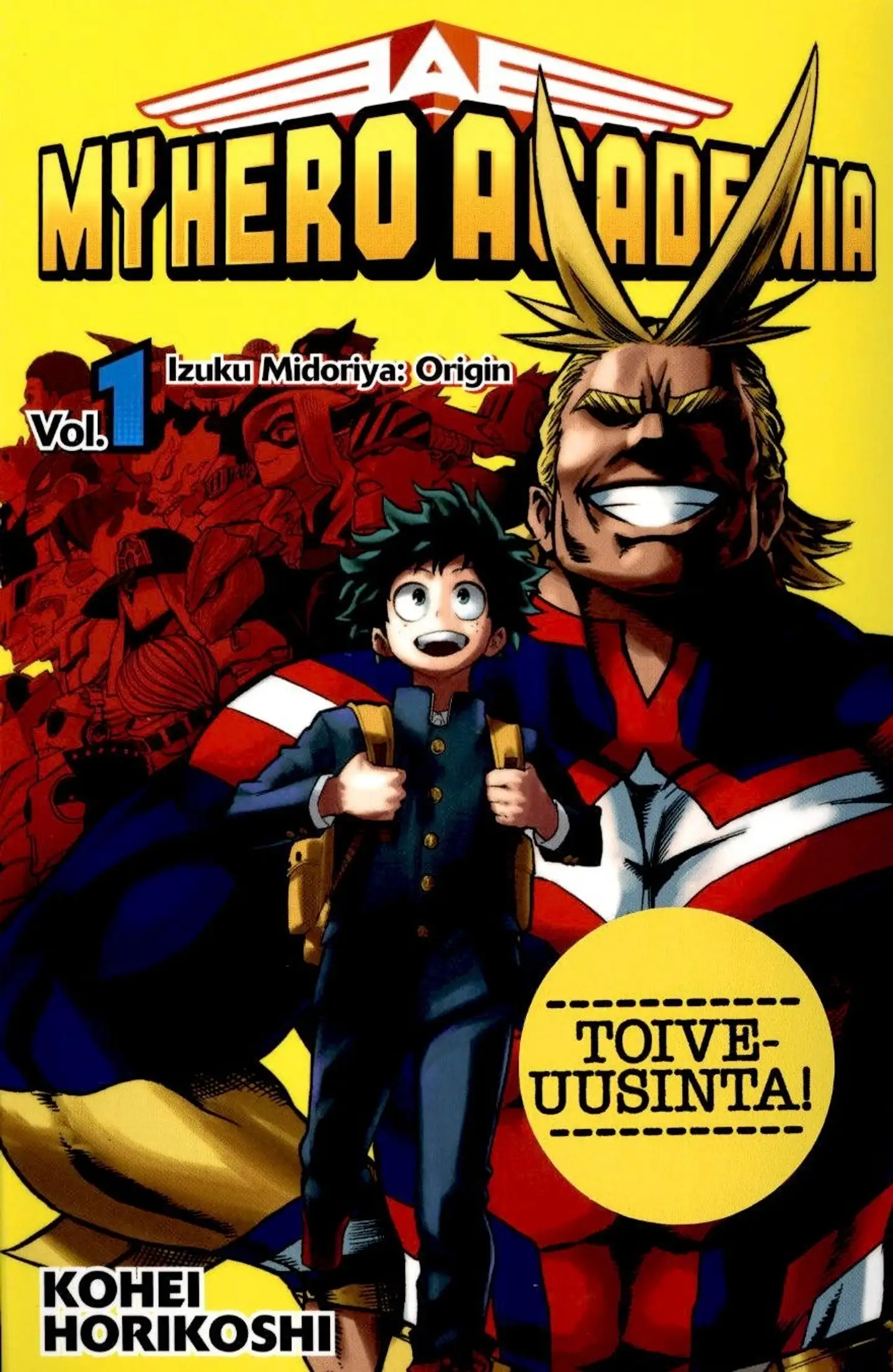 Horikoshi, My Hero Academia 1