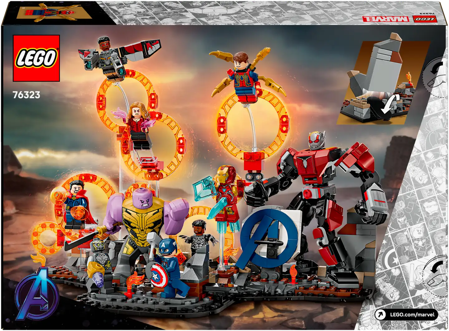 LEGO® Super Heroes Marvel 76323 Avengers: Endgame – viimeinen taistelu - 3