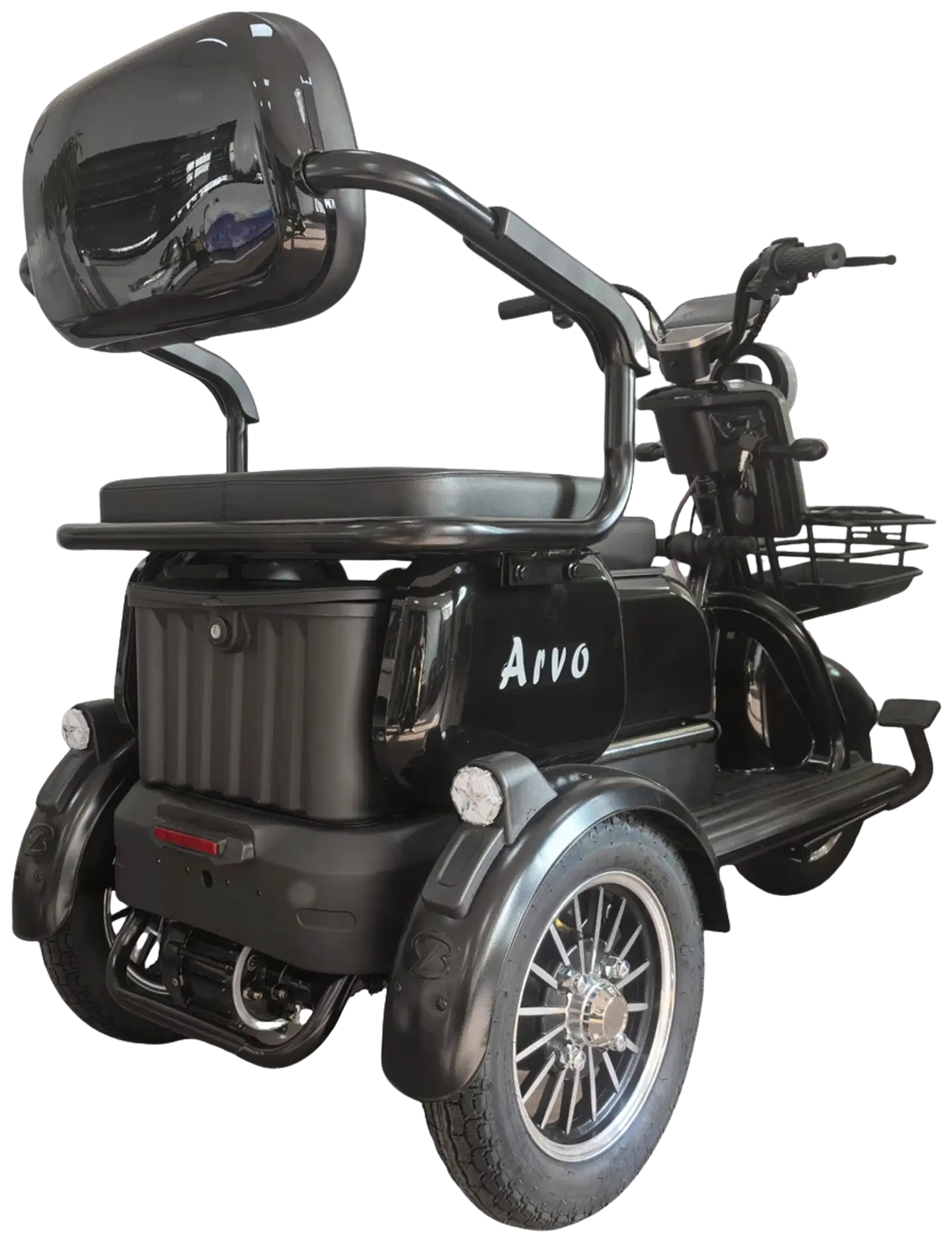 Arvo senioriskootteri p250 musta - 8