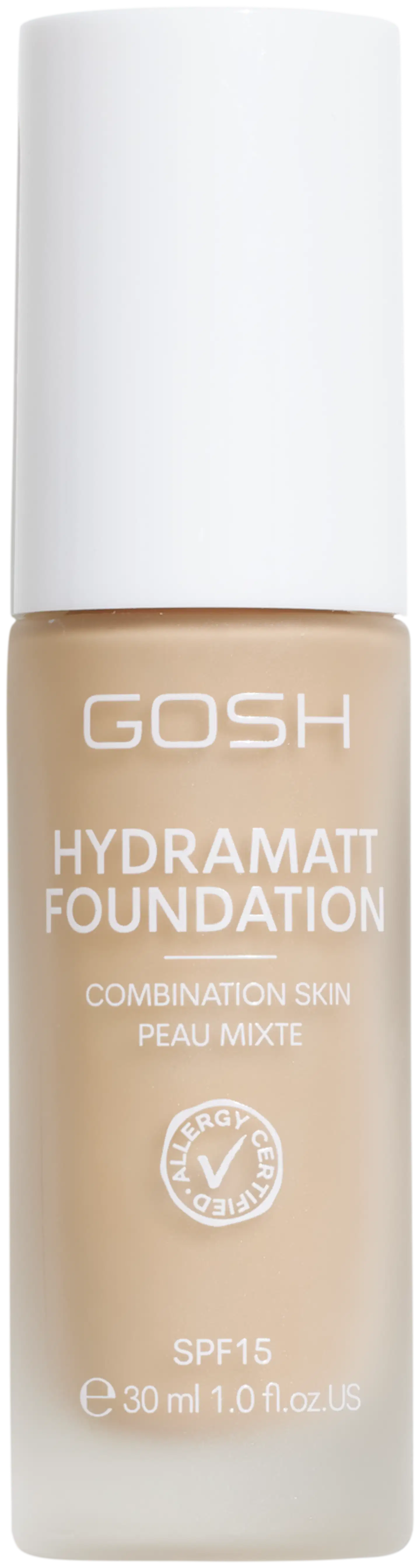 Gosh Hydramatt Foundation 006R Medium Light -meikkivoide 30ml - 004N Light - 1