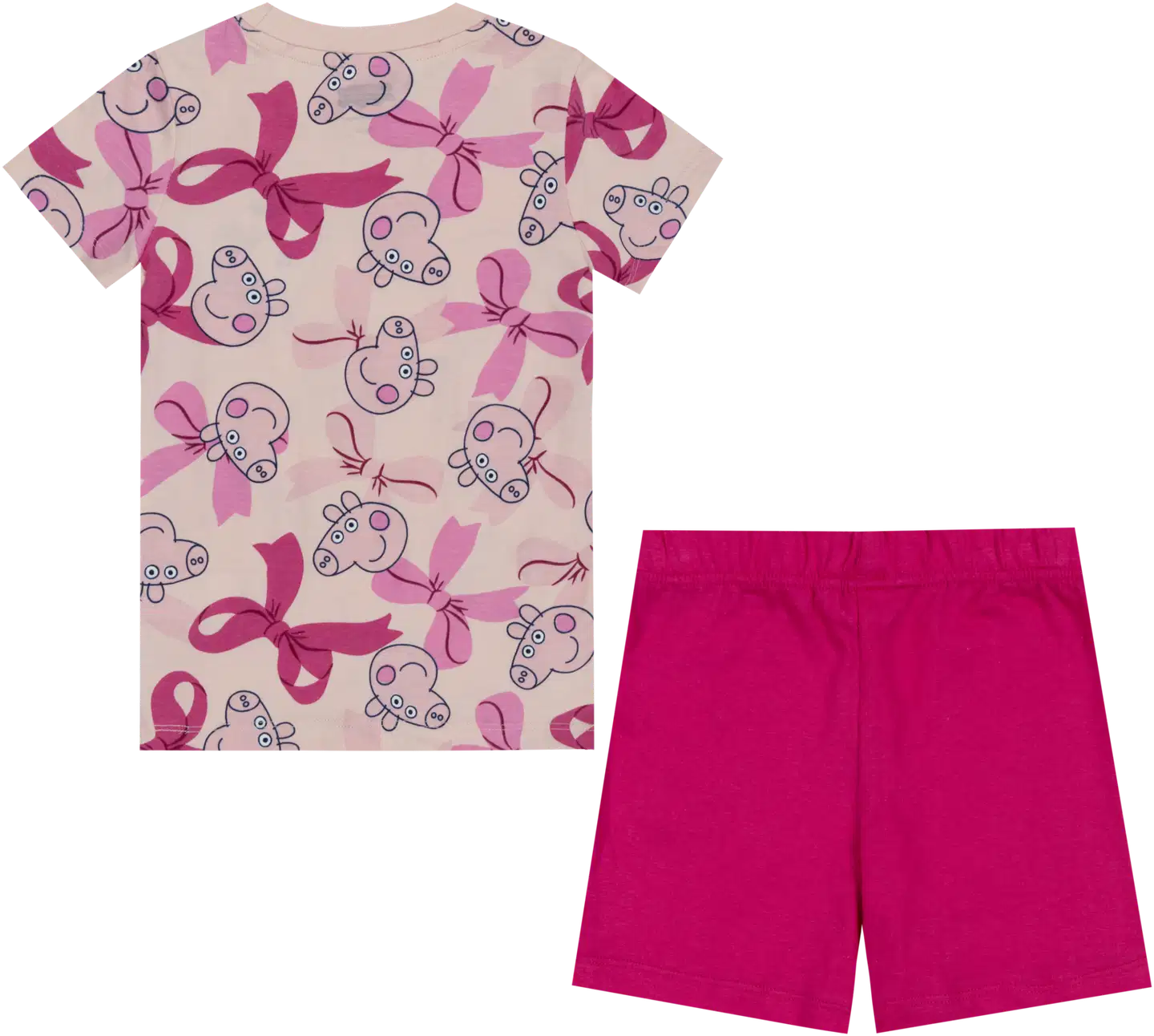 Peppa Pig lasten shortsisetti A9-0076 - pink - 2