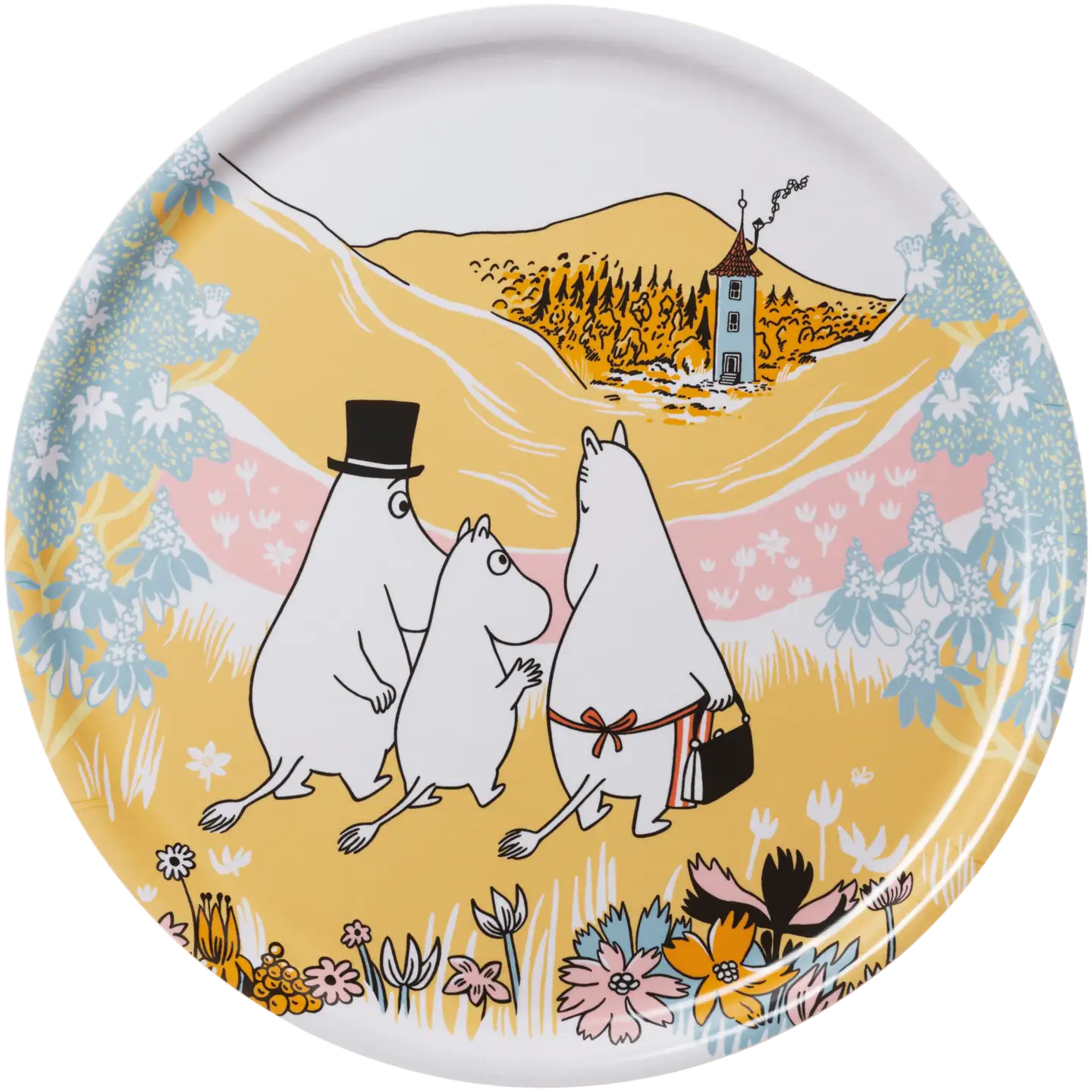 Moomin Arabia tarjotin 35 cm Perheen parissa - 1