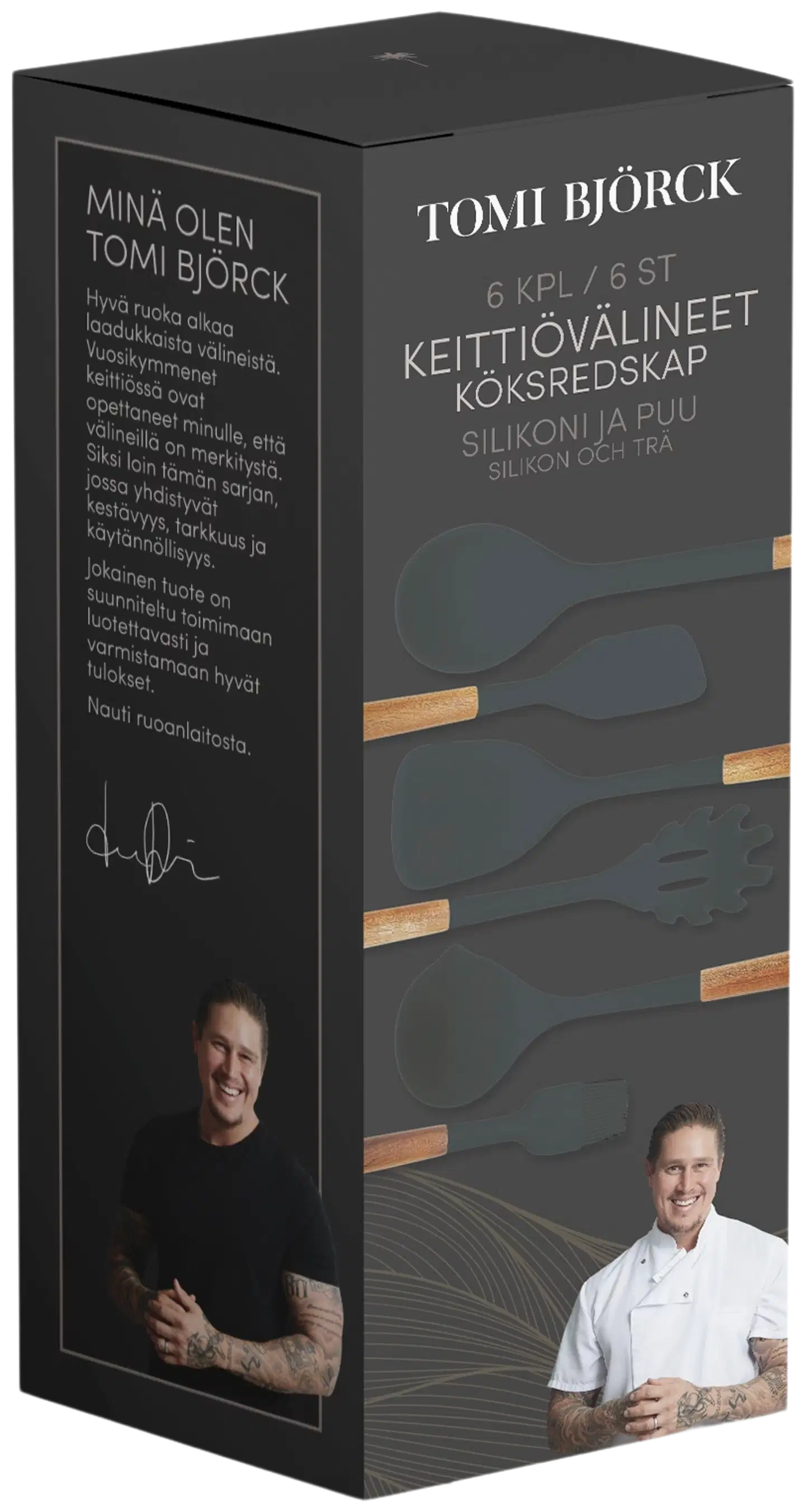 Tomi Björck keittiövälineet 6 kpl - 1