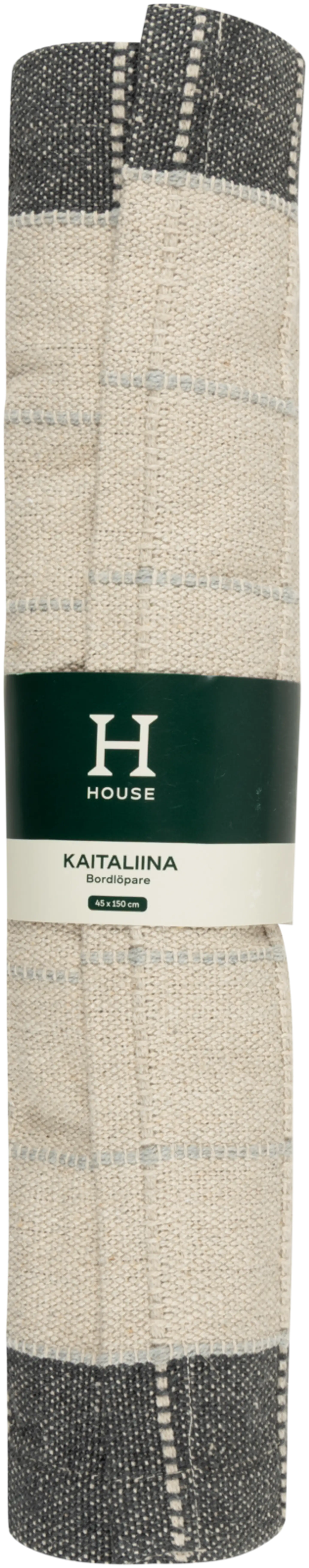 House kaitaliina Giant antshrike 45x150 cm luonnonvalkoinen/harmaa/musta - 2