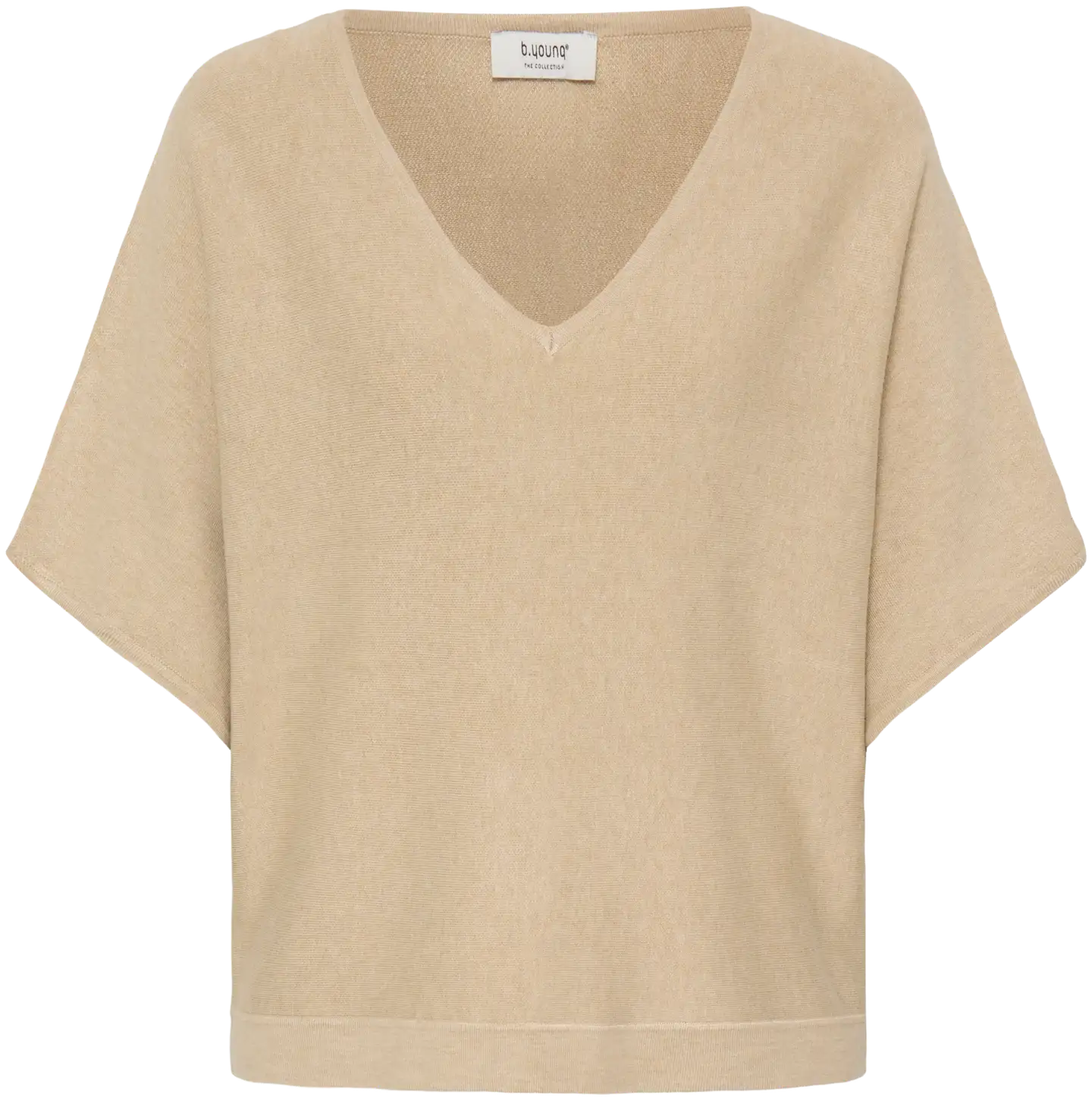 B.young naisten neulepusero Bymmorla v - Oyster Melange - 1