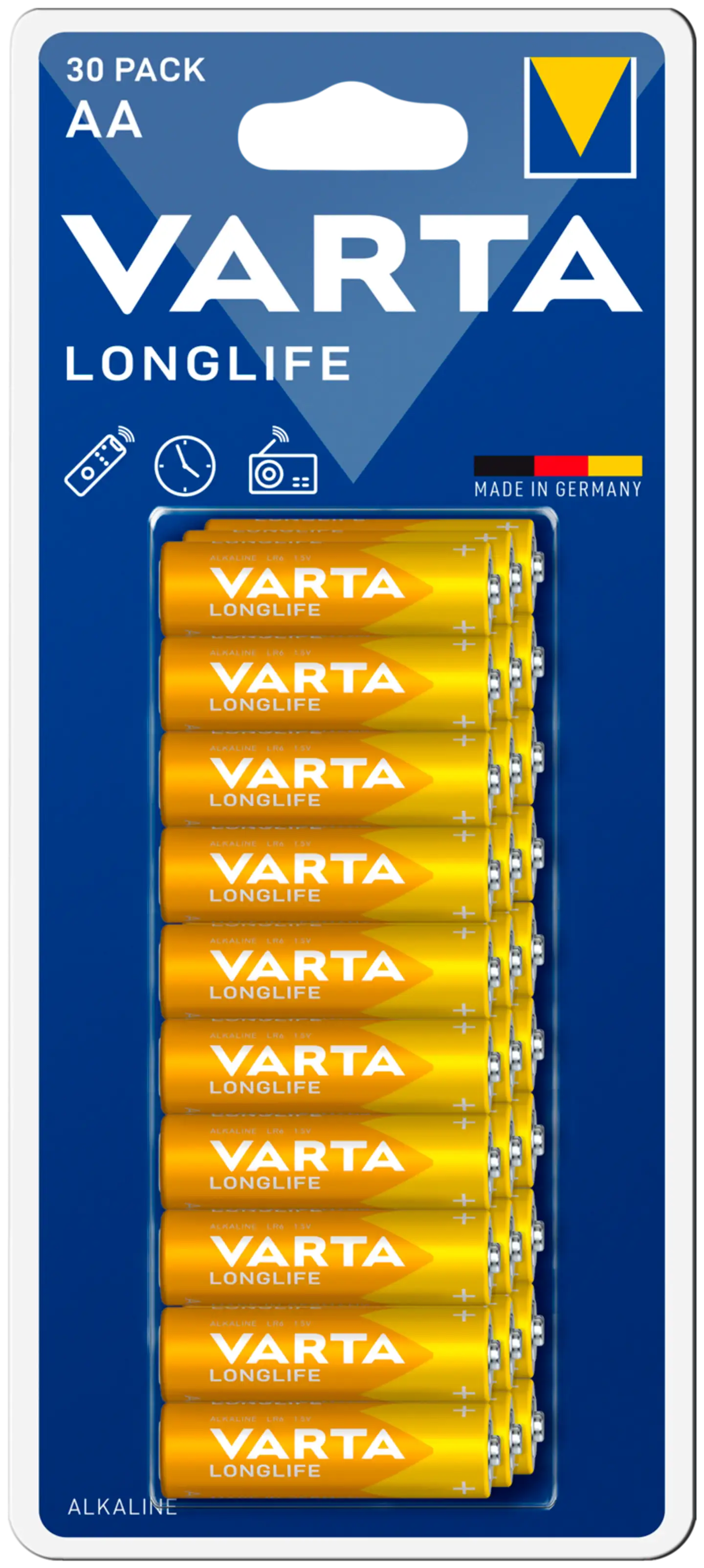 VARTA Longlife AA 30 pack - 1