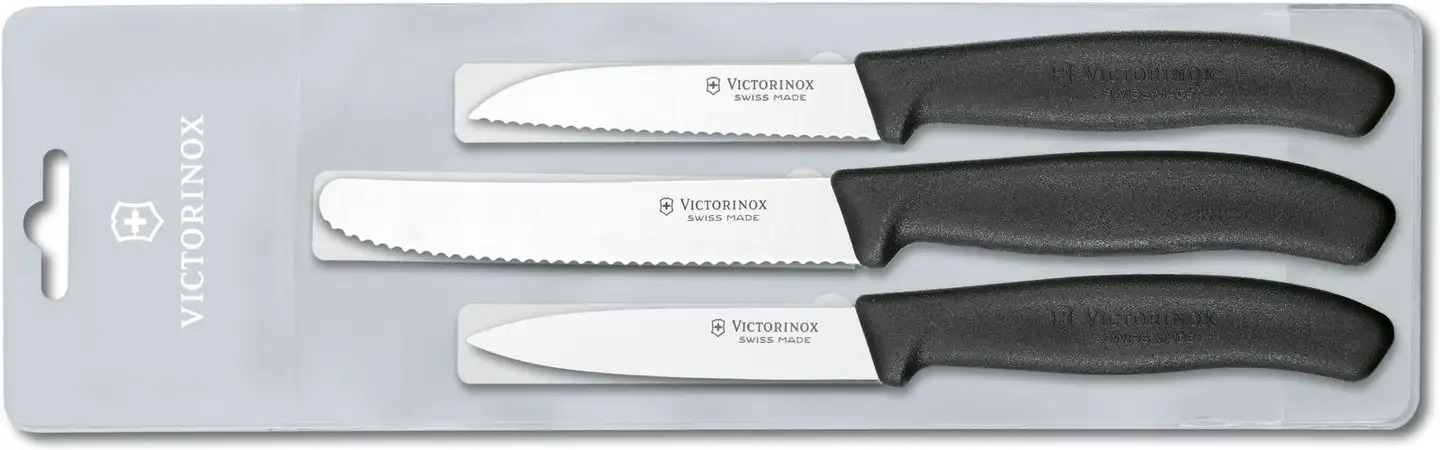 Victorinox pikkuveitsisetti 3 kpl musta