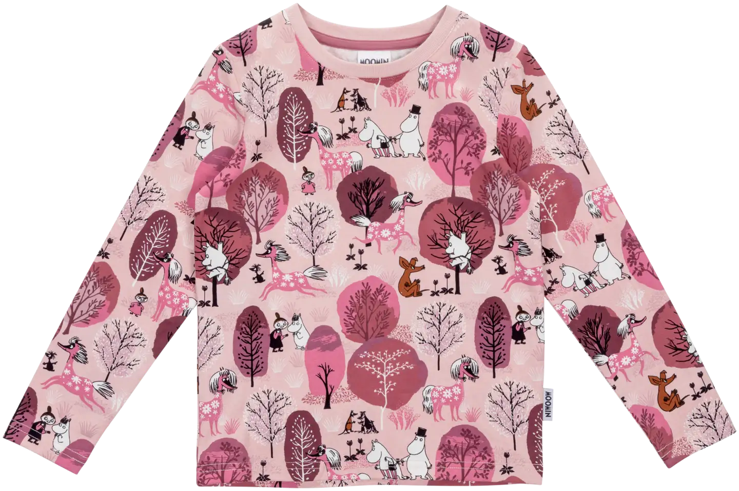 Muumi lasten paita Kuiskutus 590135 - Roosa - 1