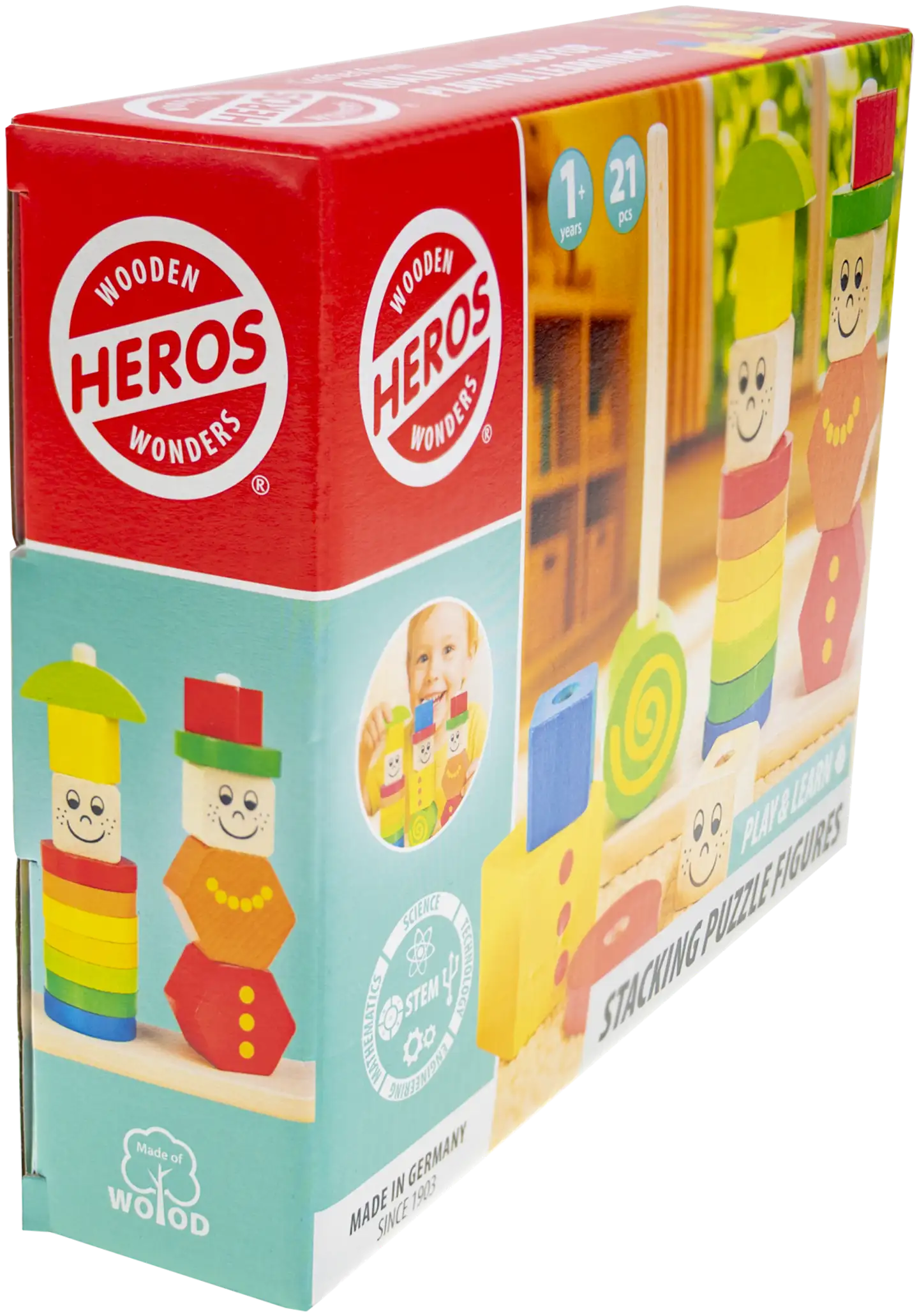 Heros lelu Play and Learn Pinottava hahmopalapeli 21 osaa - 7