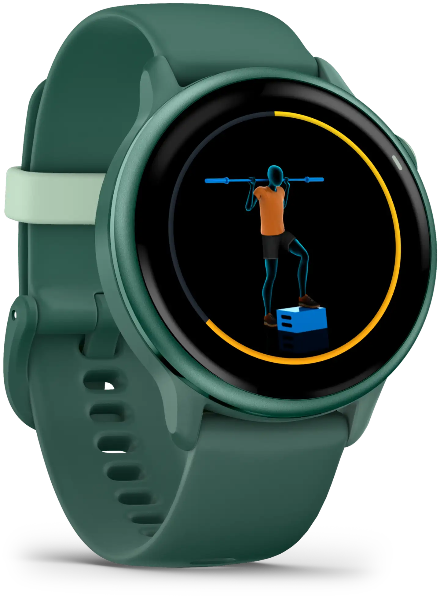 Garmin älykello Vivoactive 6 metallinen jaspiksenvihreä ja jaspiksenvihreä hihna - 5