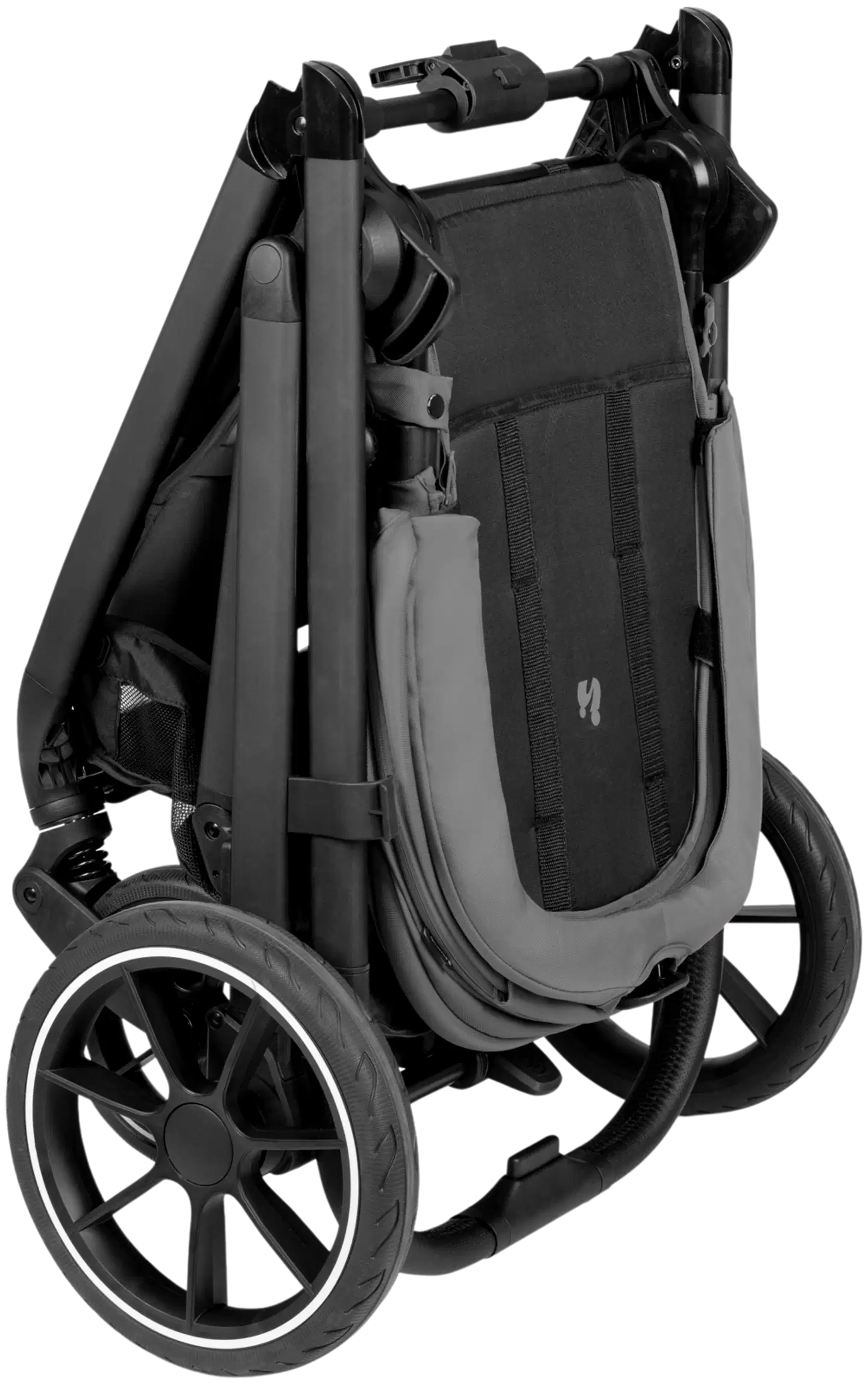 Hauck rattaat Grow N Care Twin set tummanharmaa - 8