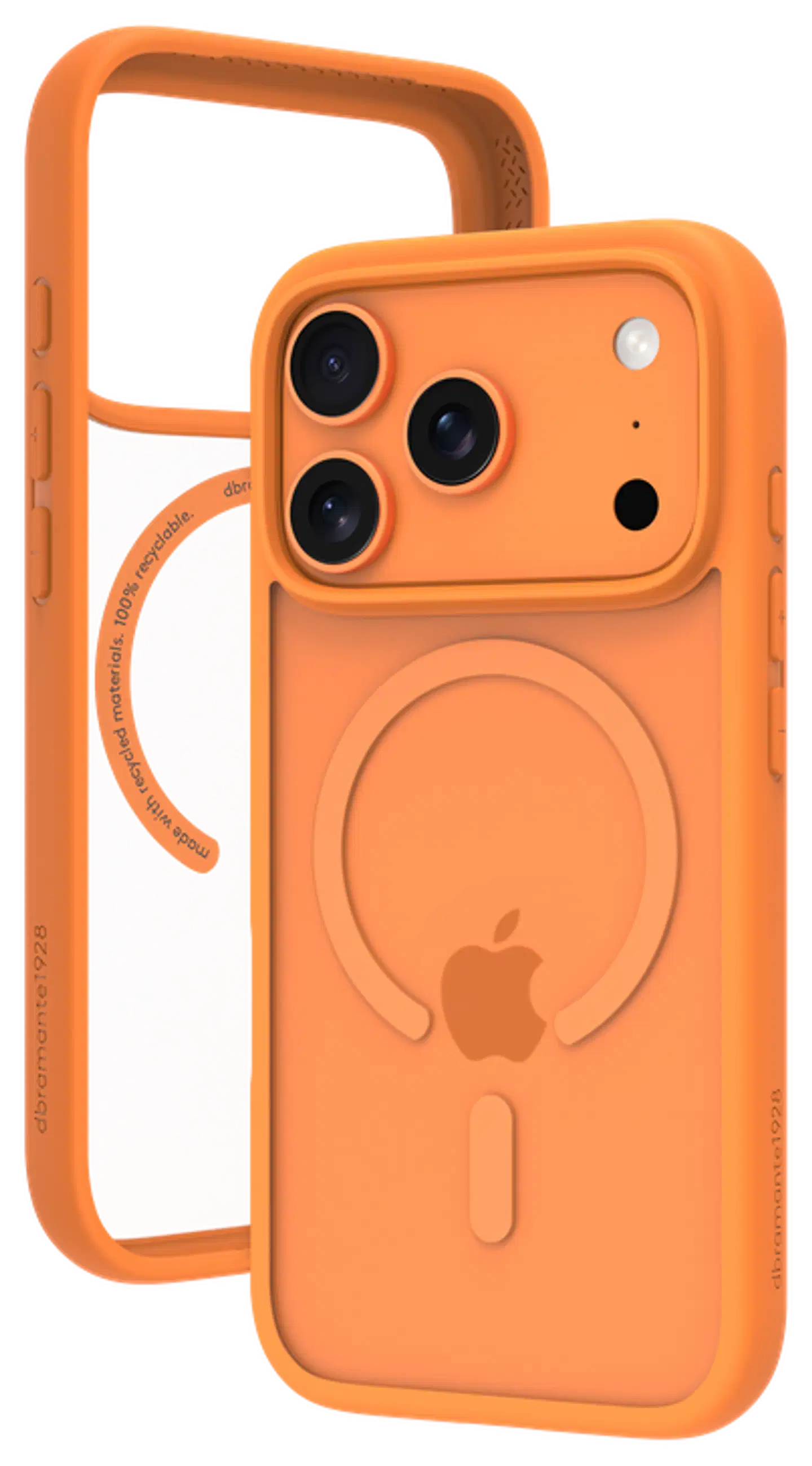 dbramante1928 suojakuori Grenen MS iPhone 17 Pro oranssi - 1