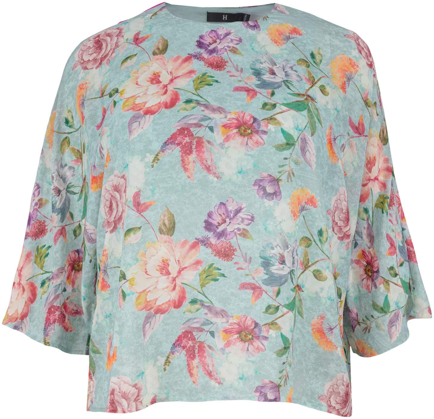 House naisten sifonkipusero 228HP03735, D-mitoitus - AOP - 1