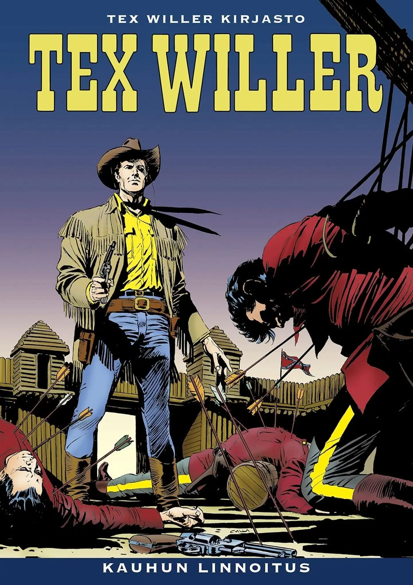 Bonelli, Tex Willer Kirjasto 86: Kauhun linnoitus