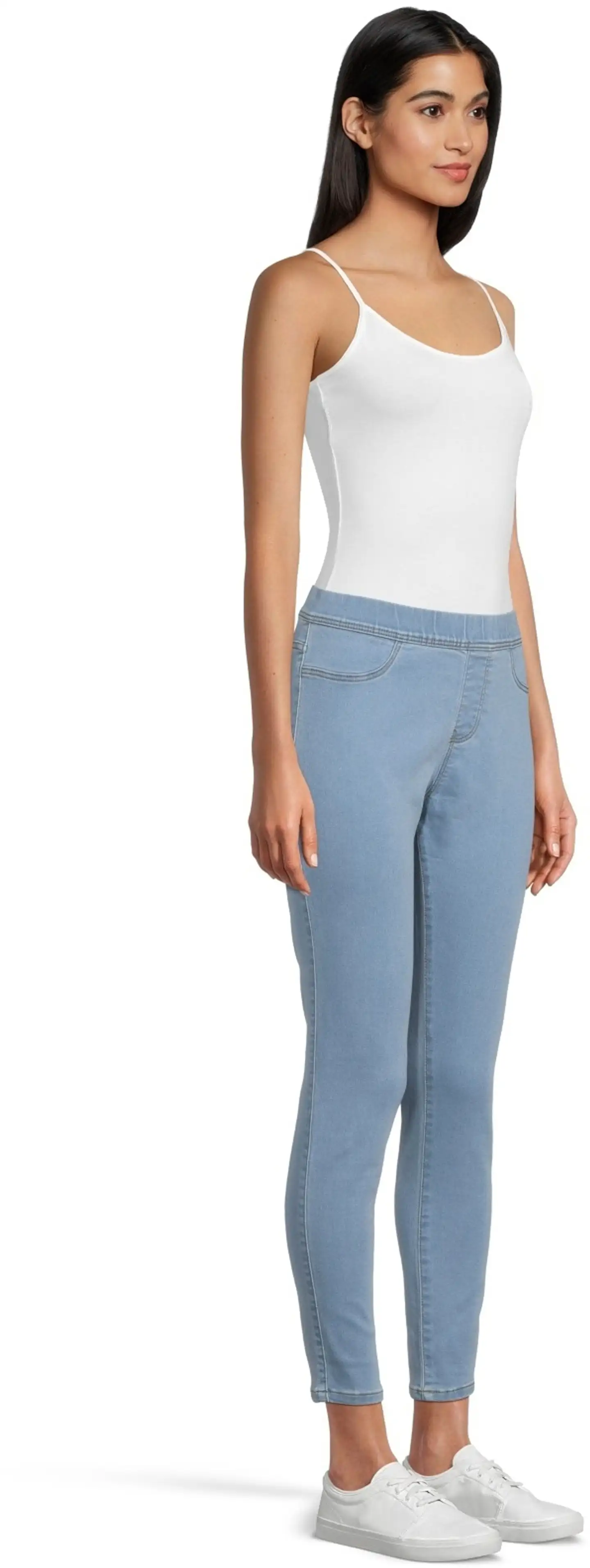 House naisten denimjeggingsit Jeggings - Light Blue - 4