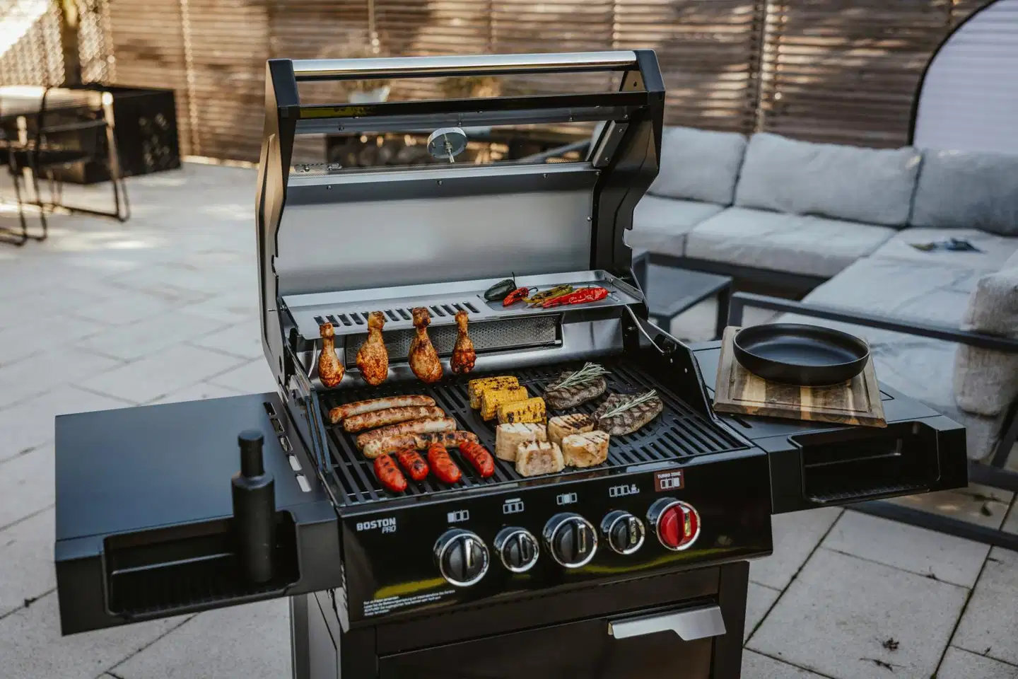 Enders kaasugrilli Boston Black 3 SIKR - 5