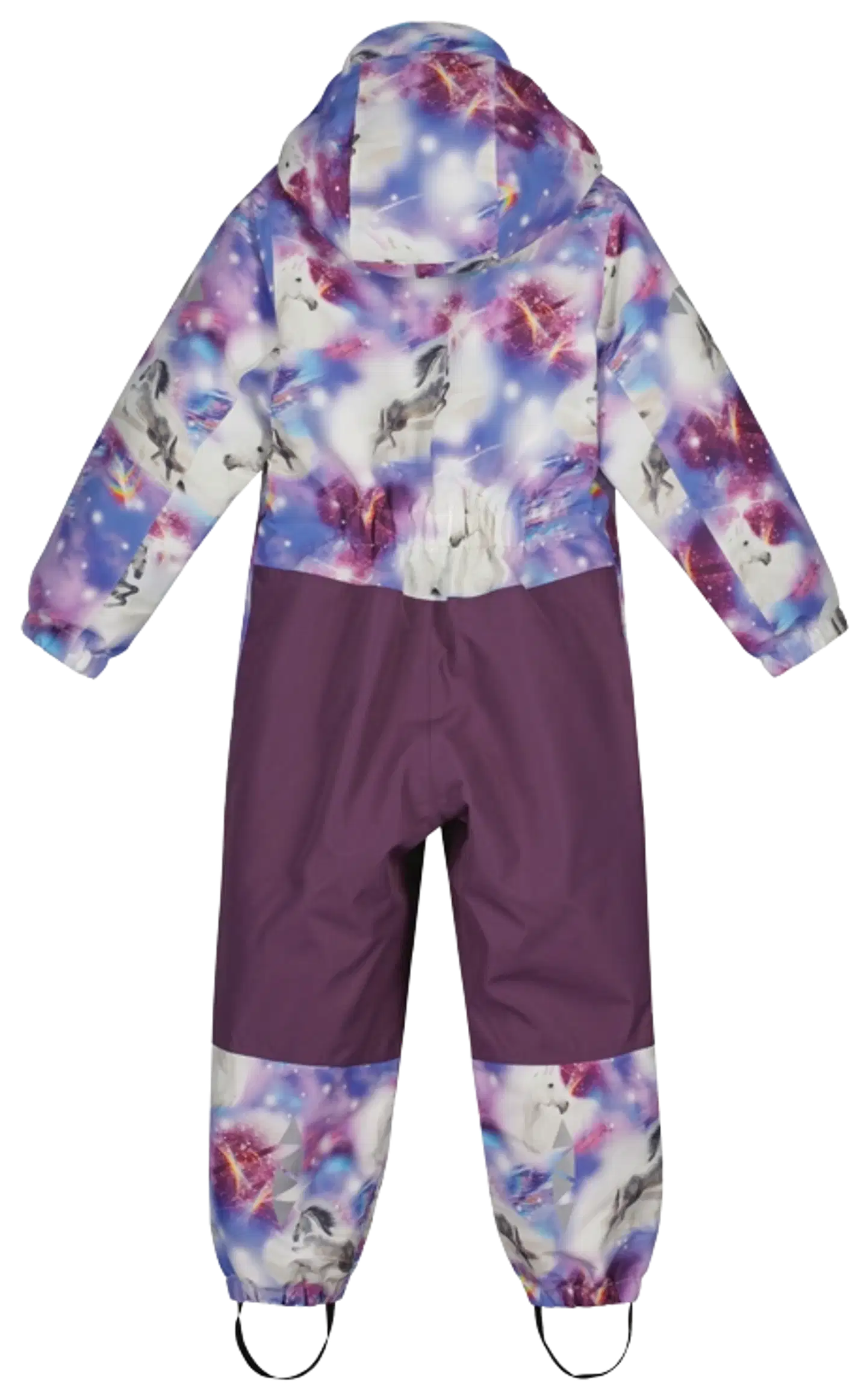 HC Outwear lasten vedenpitävä toppahaalari Kia - Dark Purple - 2