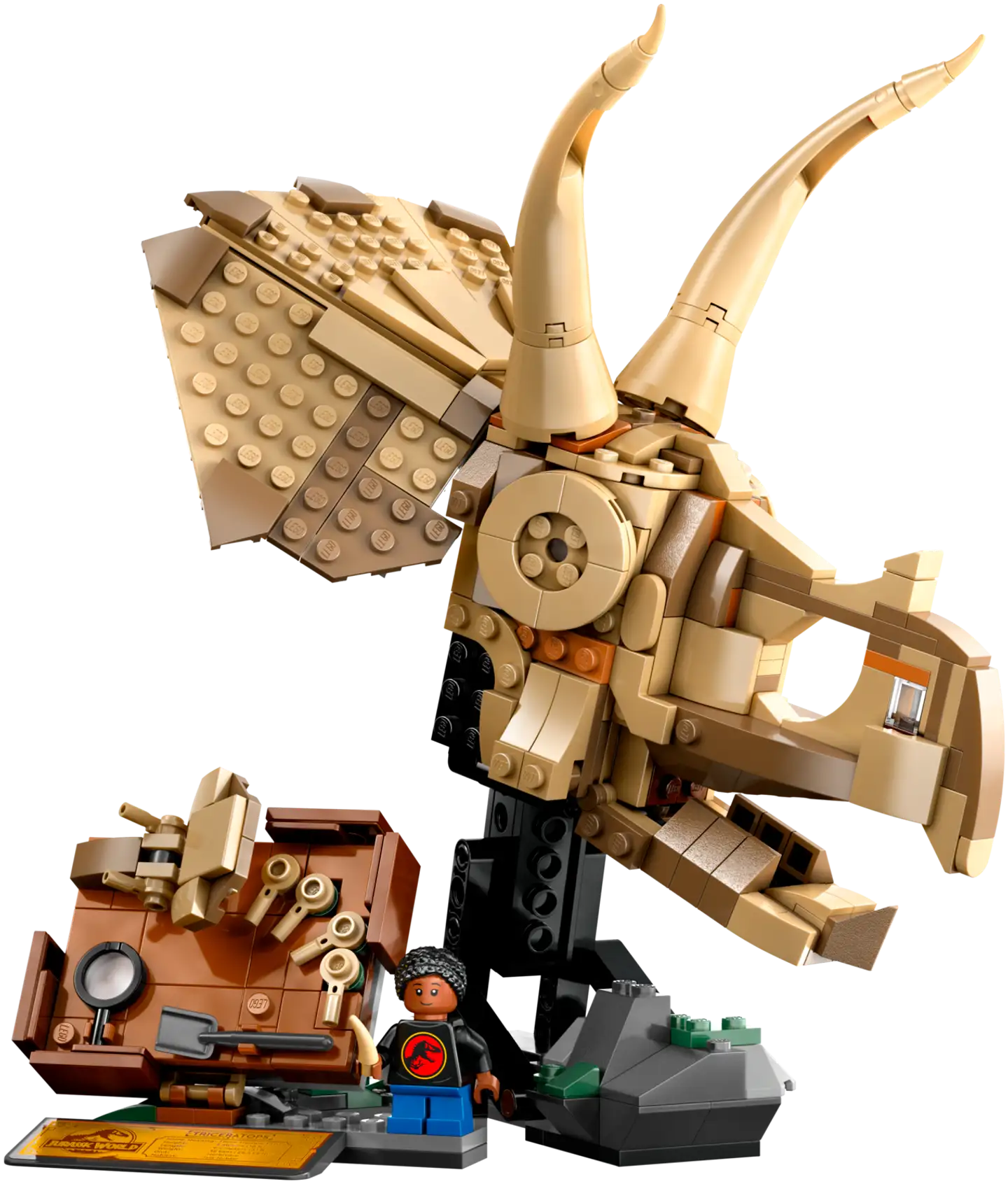 LEGO® Jurassic World Dinosaurusfossiilit: Triceratopsin kallo 76969 - 4