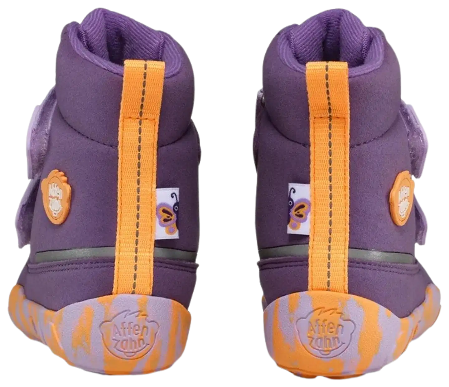 Affenzahn paljasjalkasaappaat Vegan Comfy - Butterfly - purple - 10