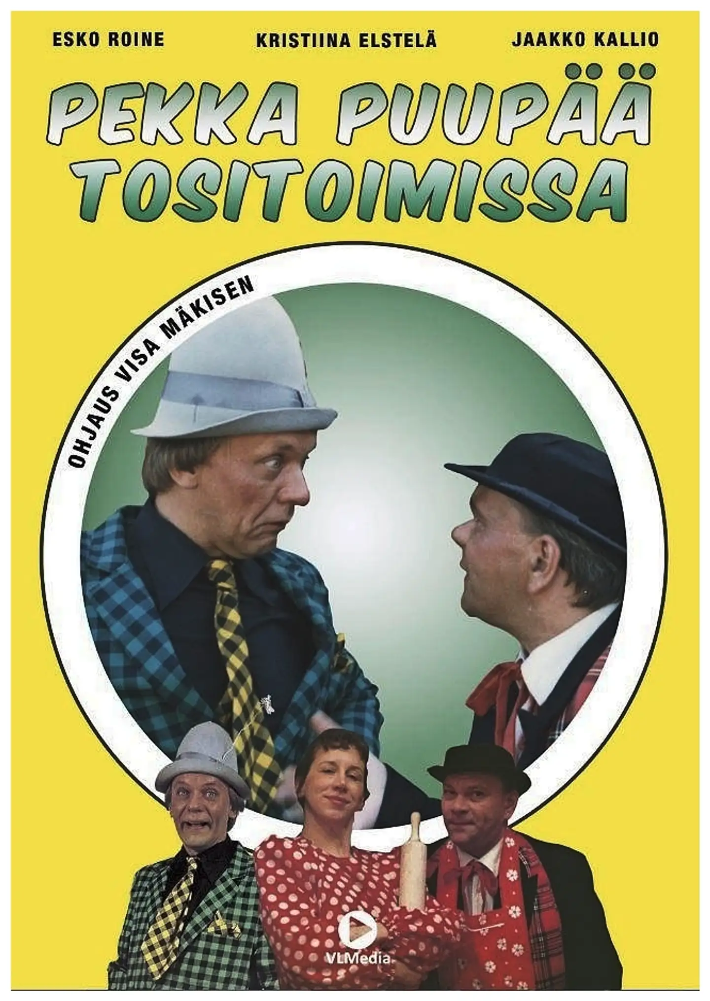 Pekka Puupää tositoimissa DVD