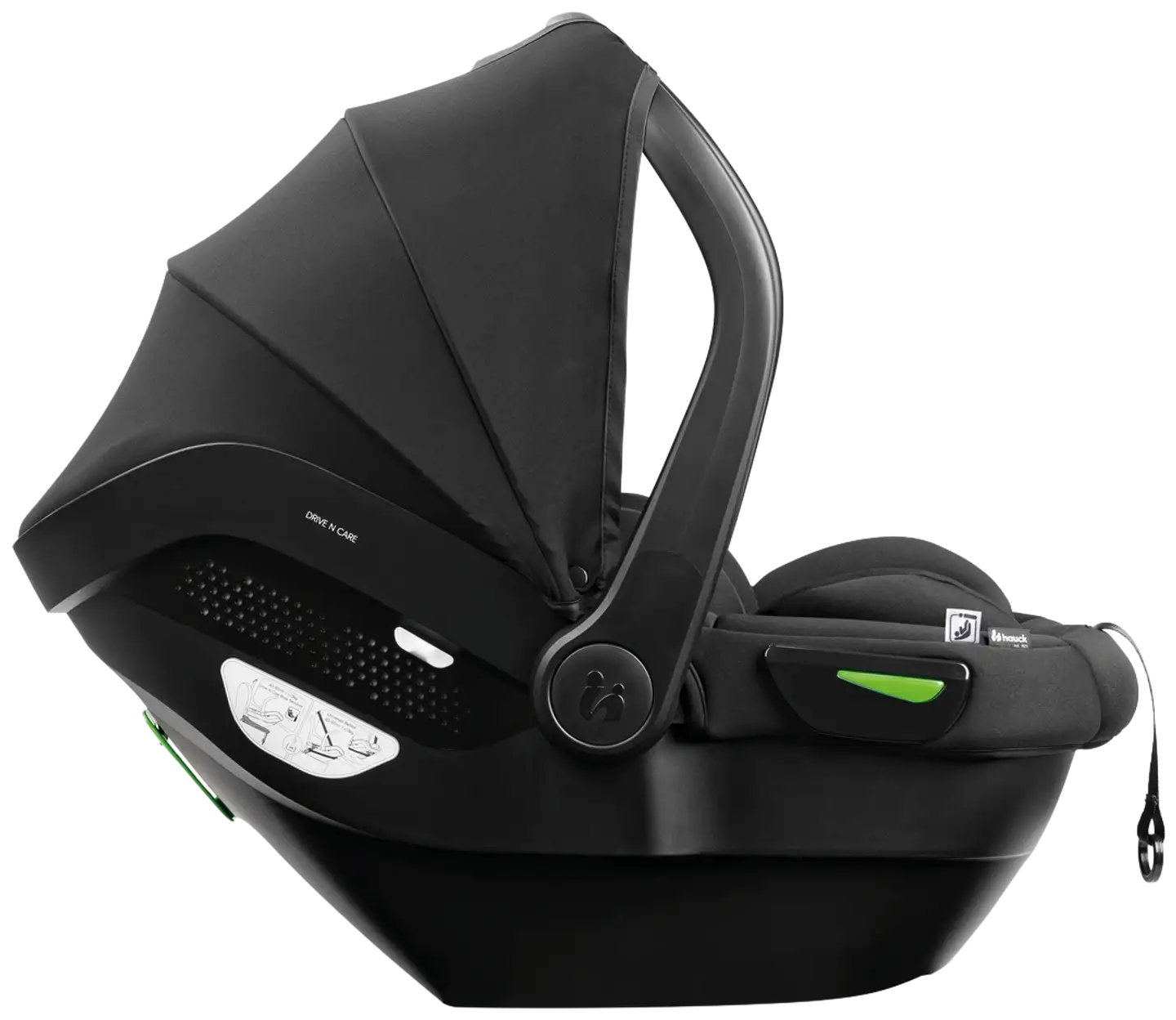 Hauck yhdistelmävaunut Shop N Care Travel Set 0-25 kg harmaa - 7
