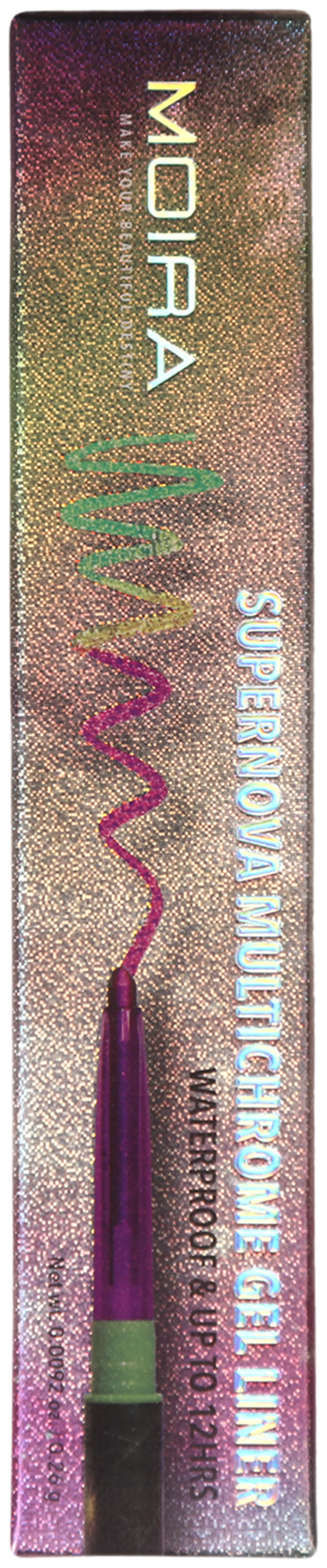 MOIRA Supernova Multichrome Gel Liner 004 Electra rajauskynä - 001 Atlas - 2