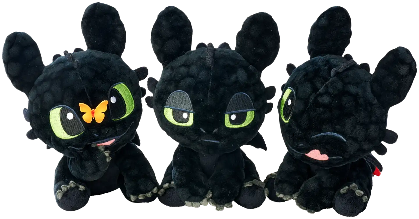 Universal Toothless / Hampaaton, pehmo 18 cm - 1