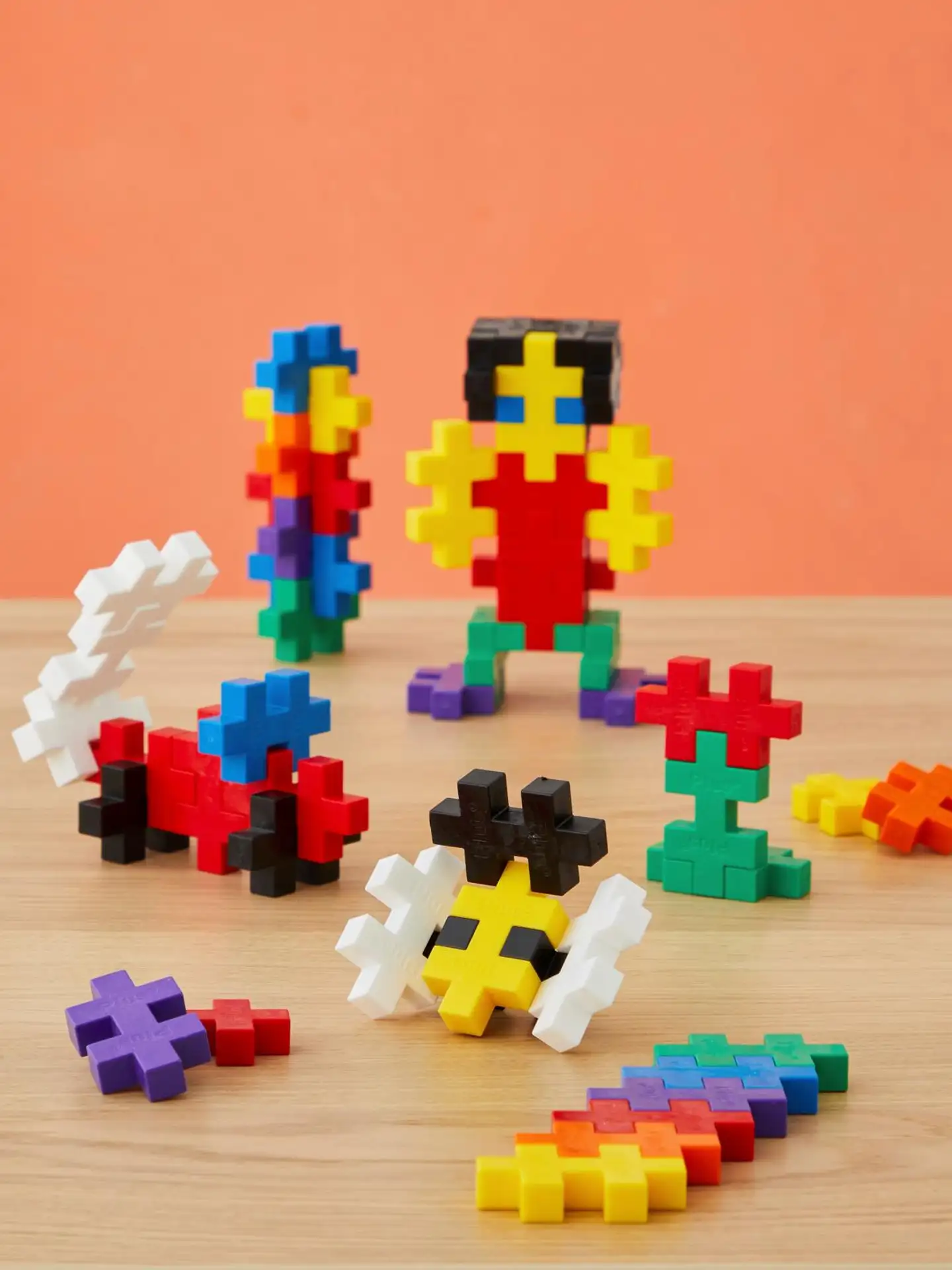 Plus-Plus BIG 200 palaa sekä säilytyslaatikko - 3