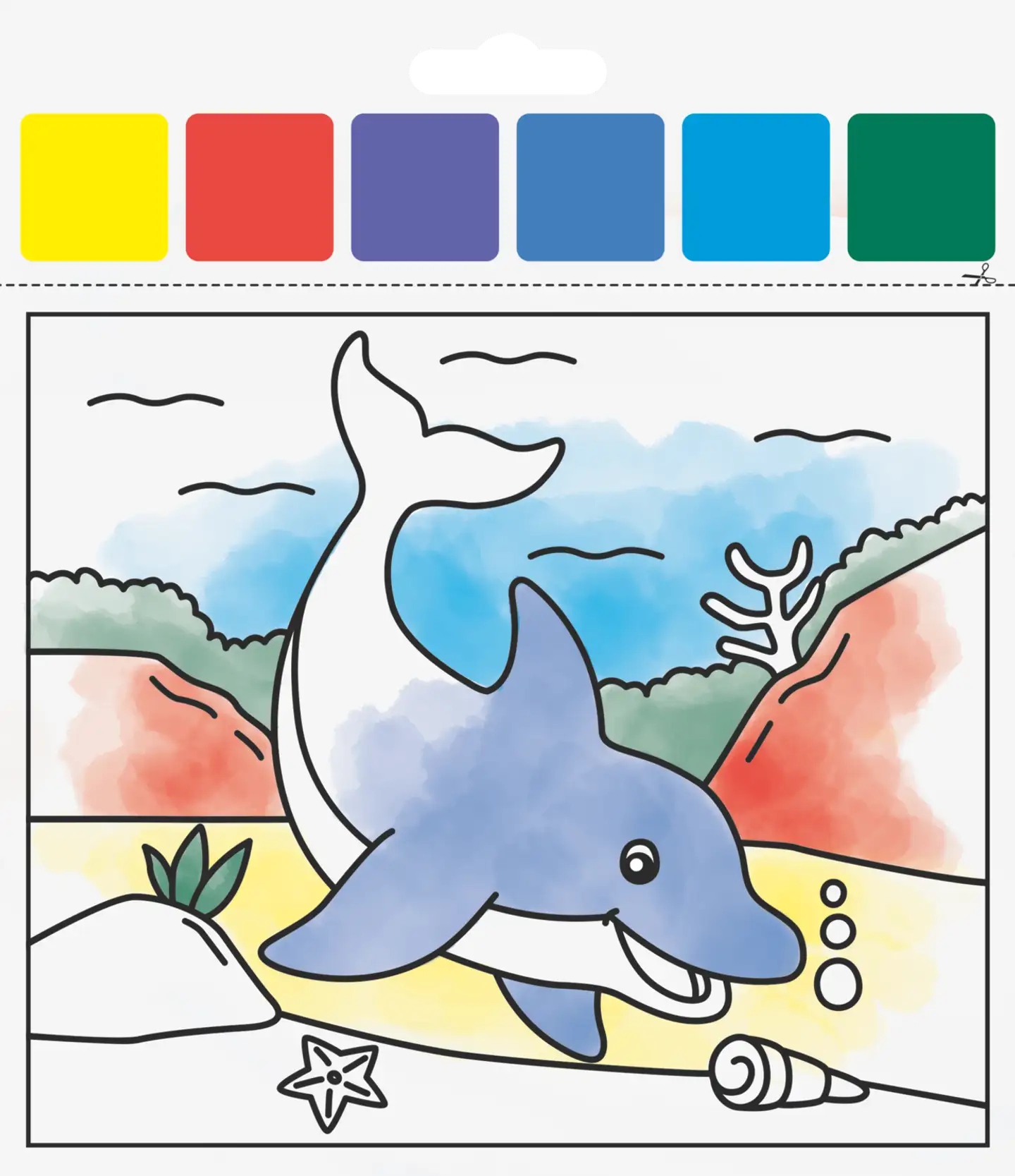 Värityssetti Underwater - 3