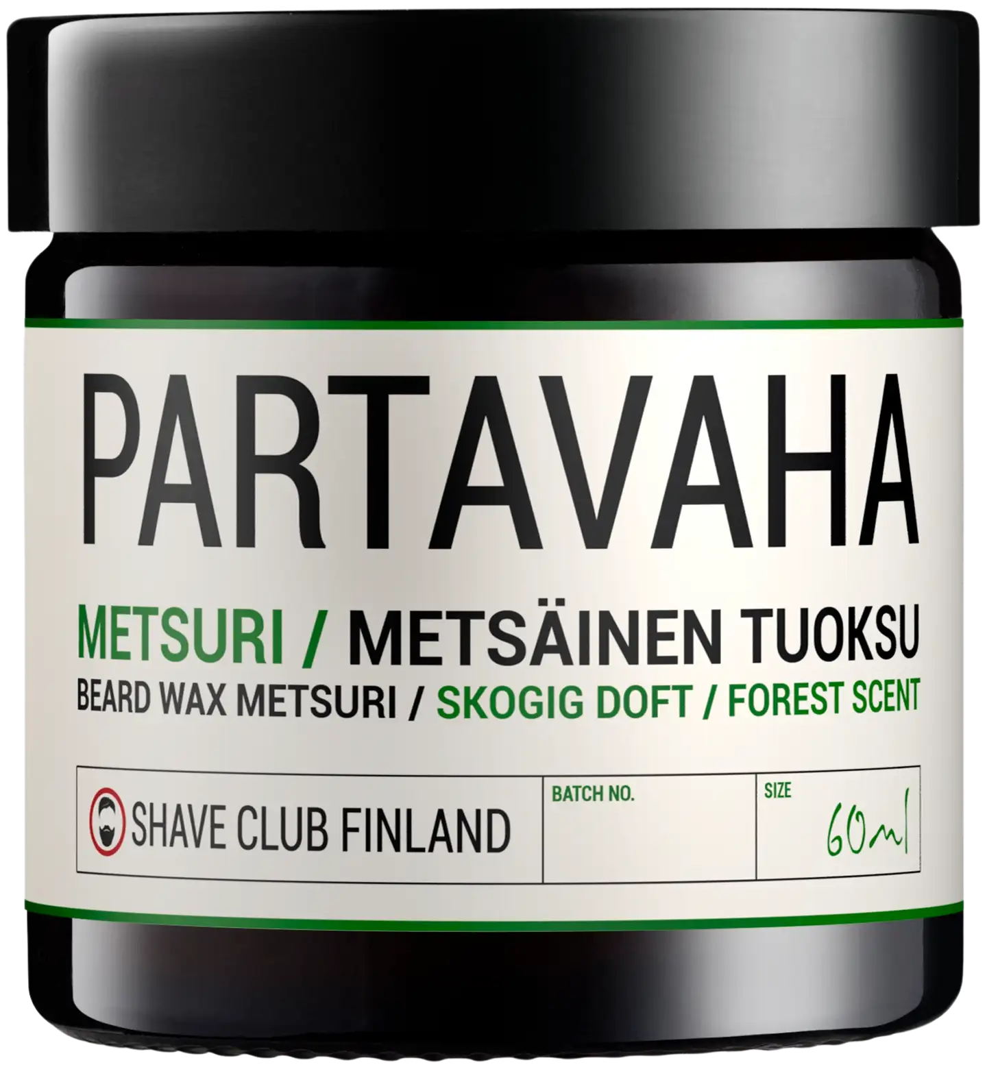 Shave Club Finland partavaha metsuri 60ml