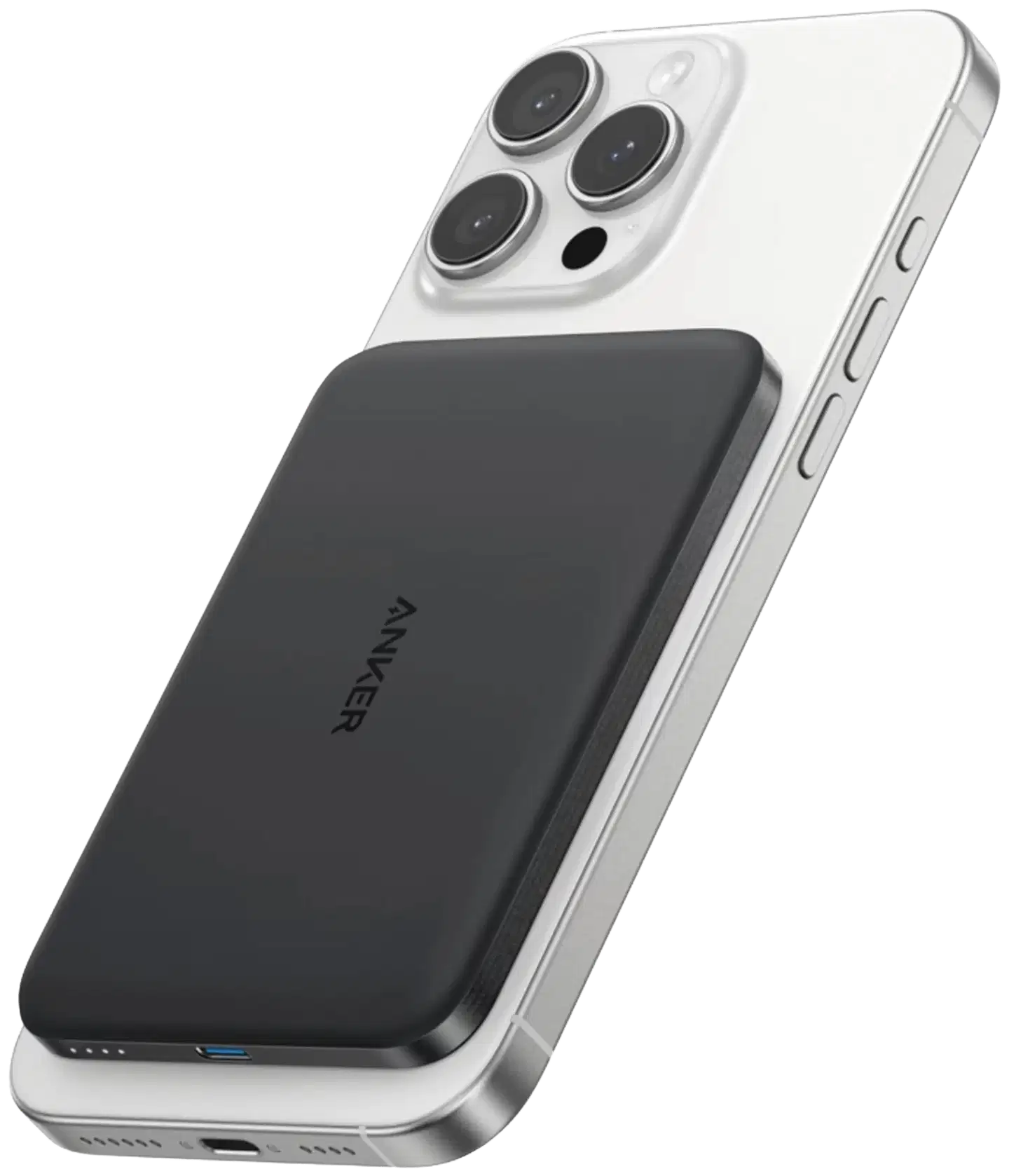 Anker MagGo Power Bank, musta varavirtalähde - 1