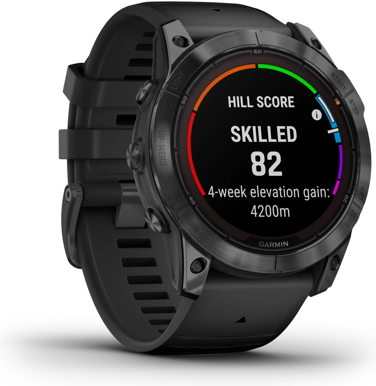 Garmin Fenix 7X Pro Solar urheilukello, musta - 8