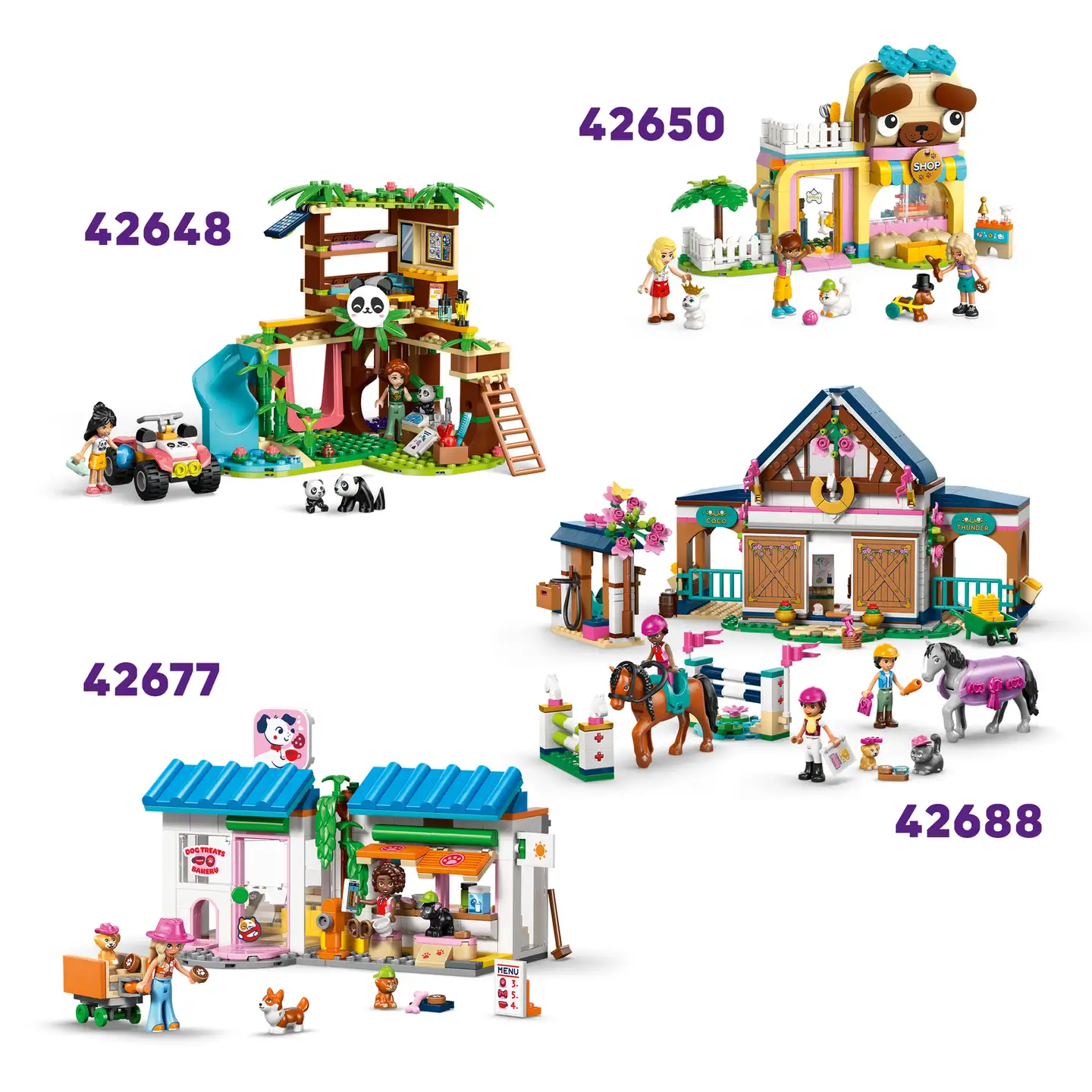 LEGO® LEGO Friends 42695 Hevosen ja varsan kuljetusvaunu - 6