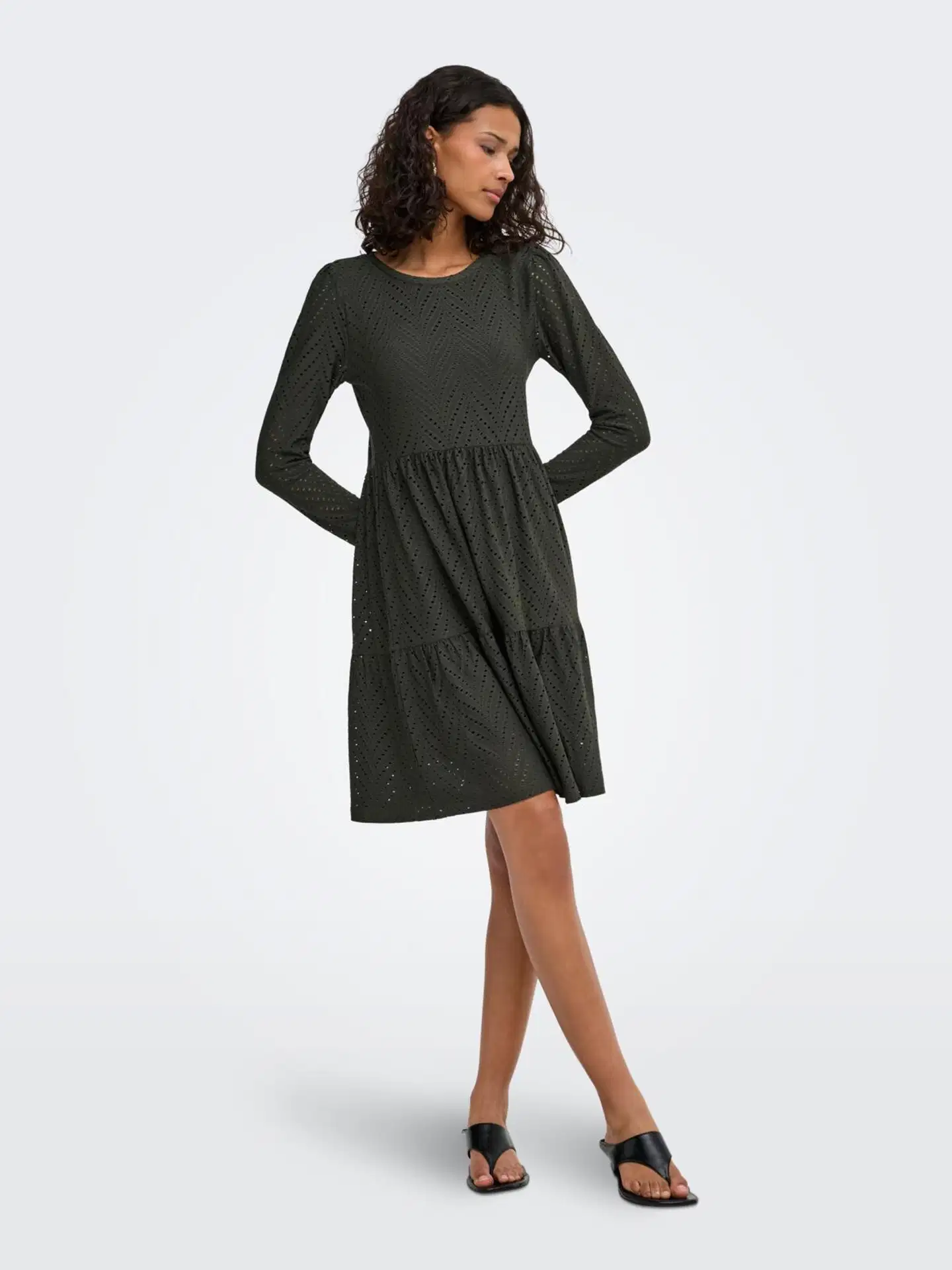 JDY naisten mekko Jdycarla Cathinka - Peat - 4