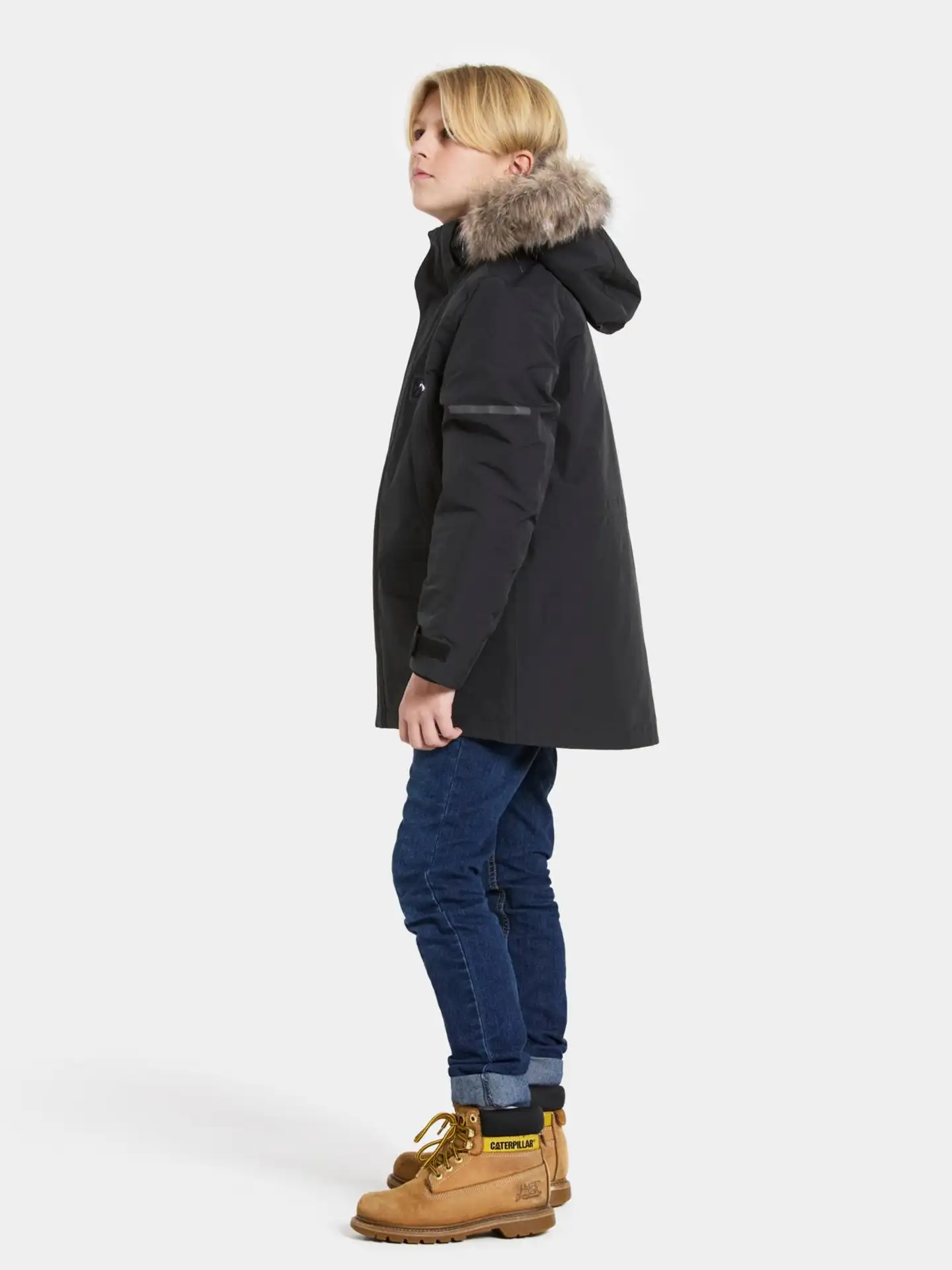 Didriksons Sylvin junior talviparka - BLACK - 5