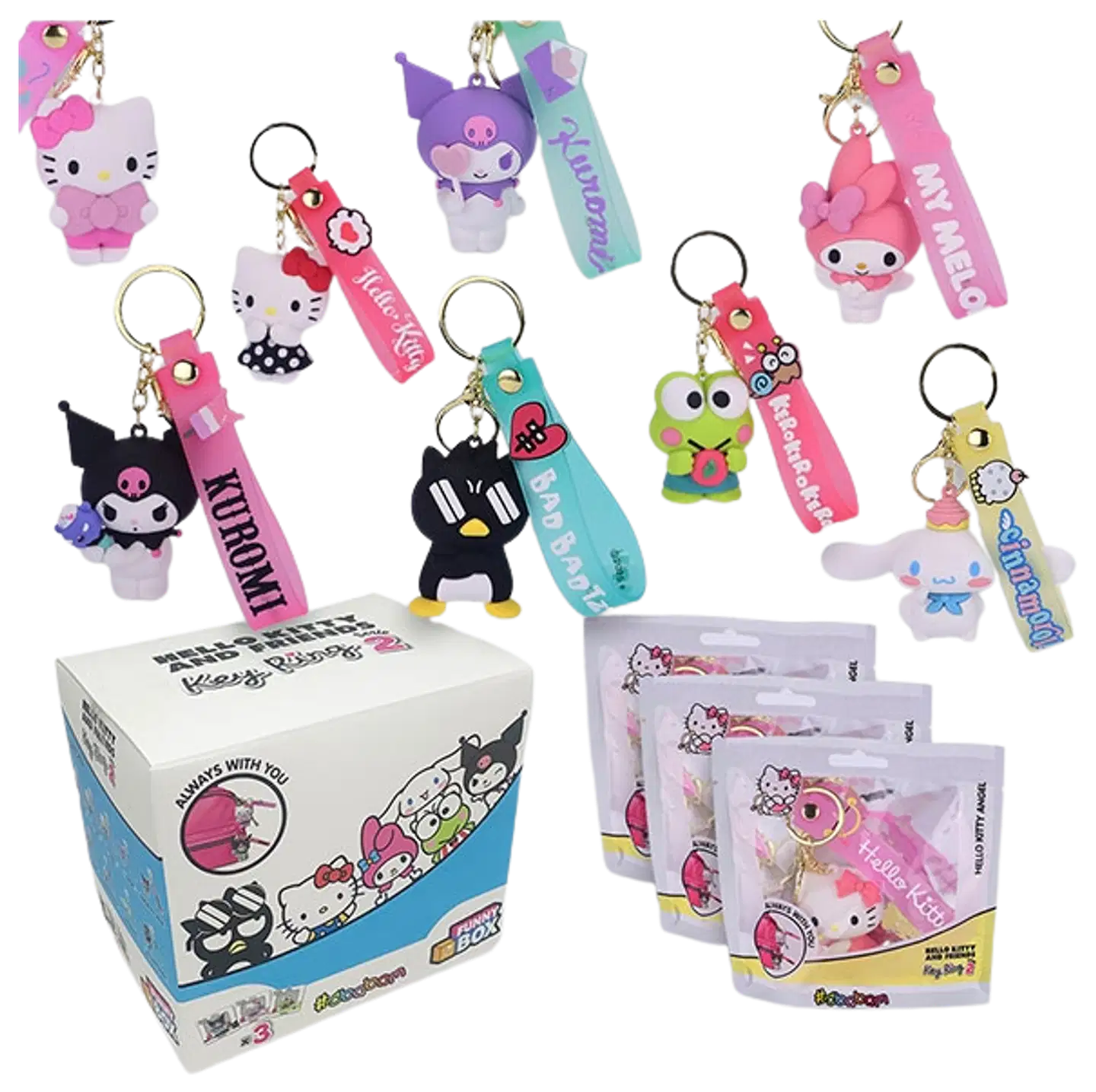 Sbabam Hello Kitty hahmo, erilaisia - 1