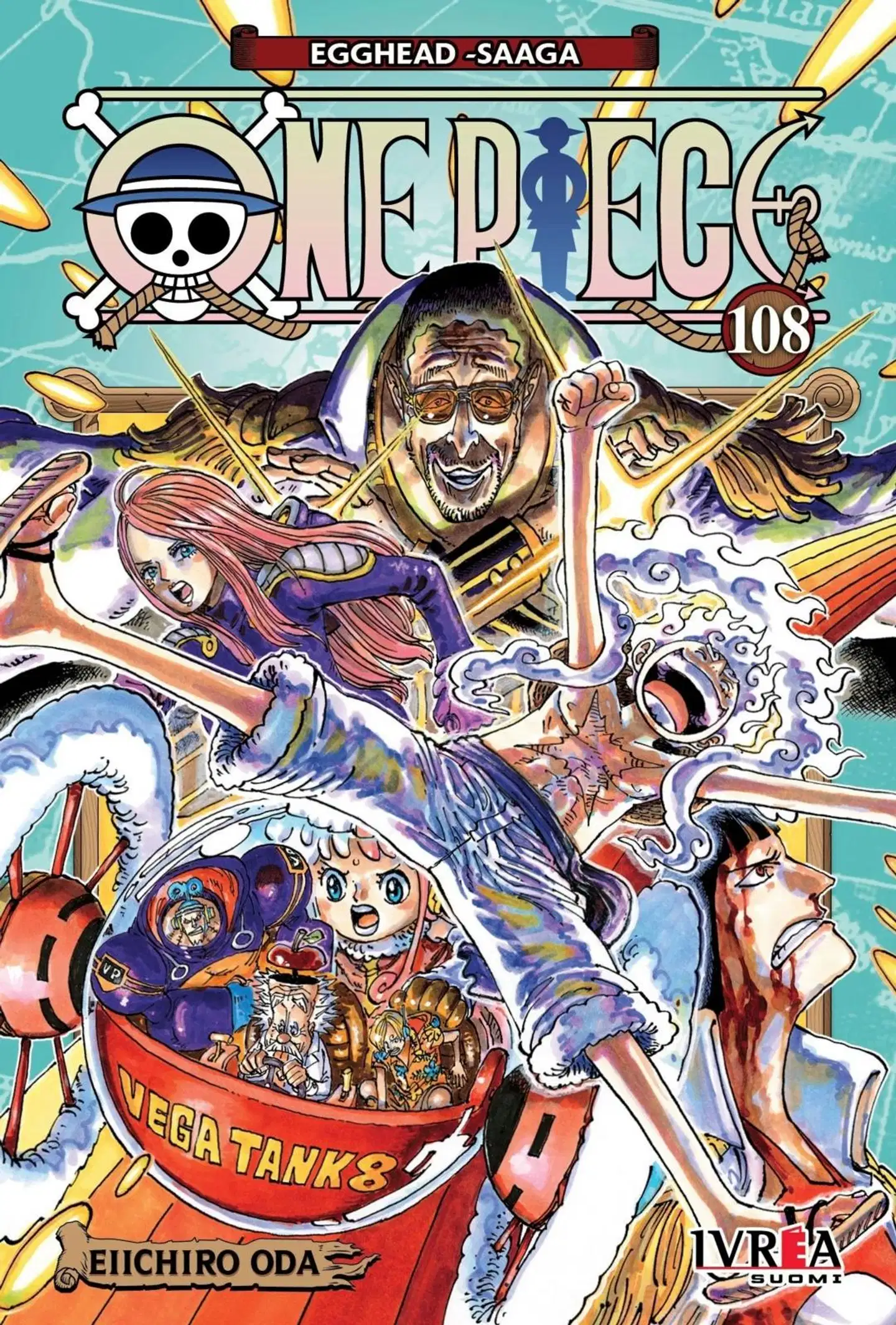 Oda, One Piece 108