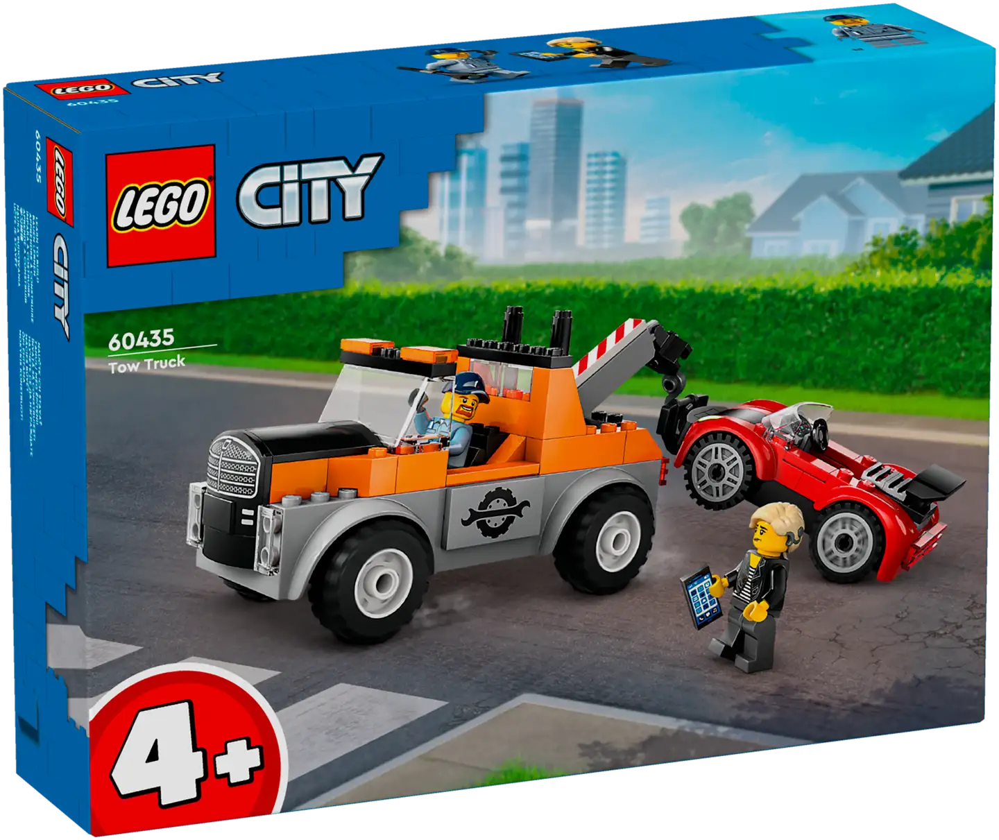 LEGO City Great Vehicles 60435 Hinausauto ja urheiluautokorjaamo - 1