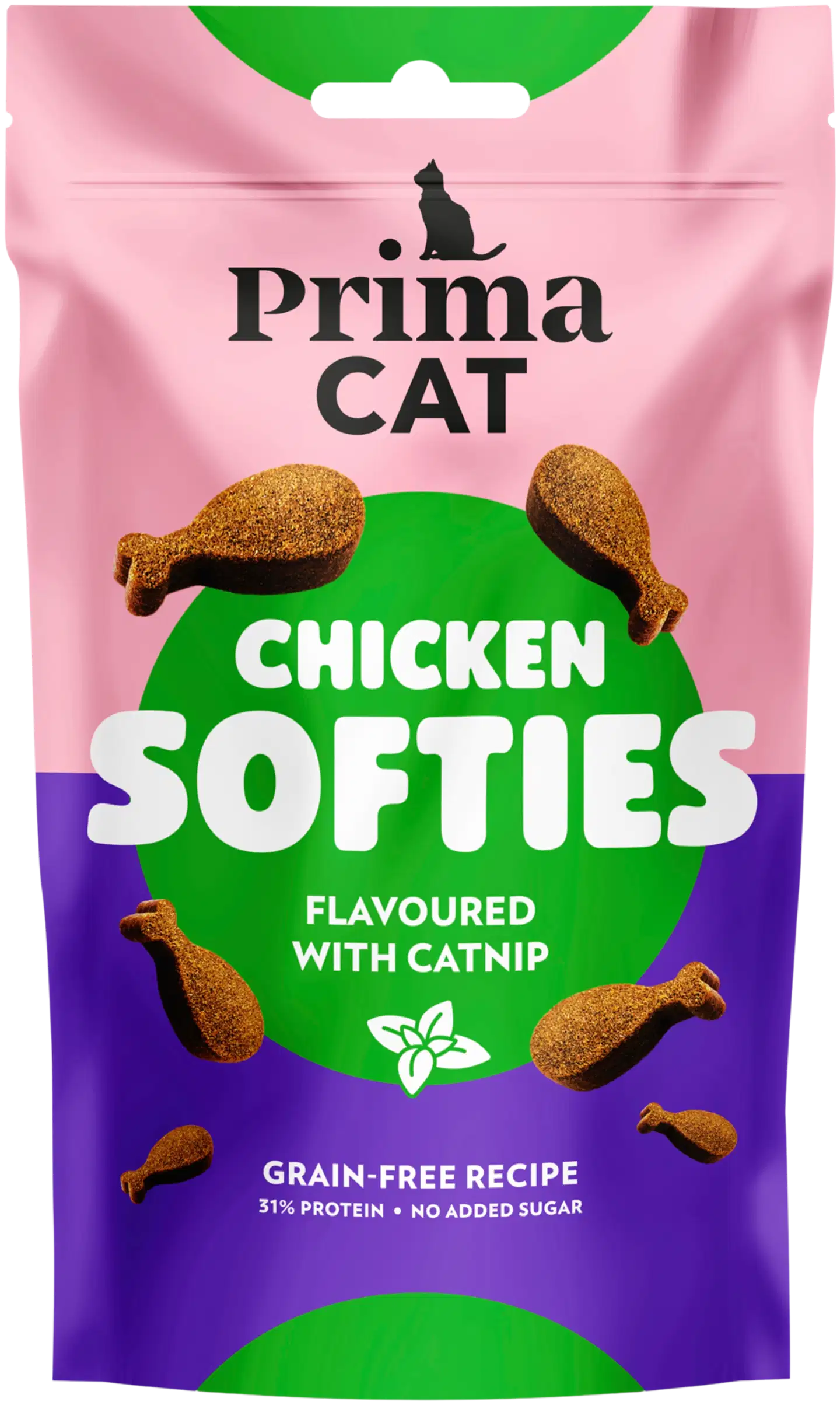 PrimaCat Softies Kana-Kissanminttu 50 g