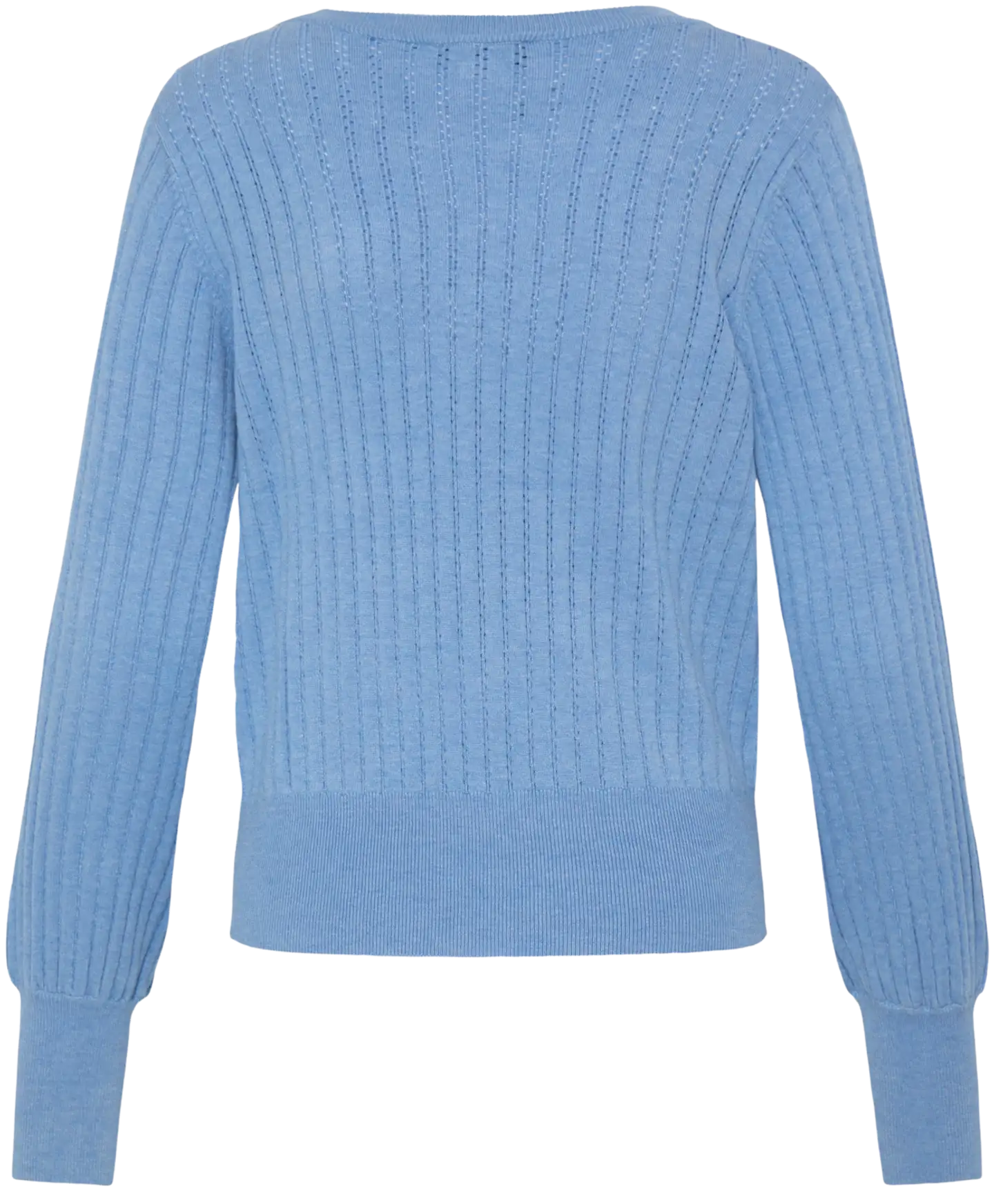 B.young naisten neulepusero Bymmorla v neck - Della Robbia Blue Melange - 2