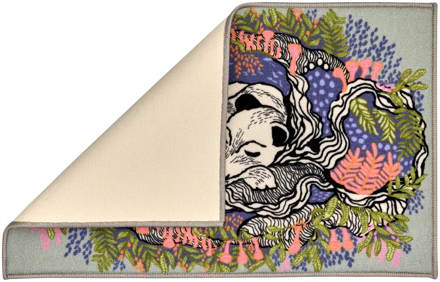 Vallila Unikeot kynnysmatto 50x80 cm multi - 2