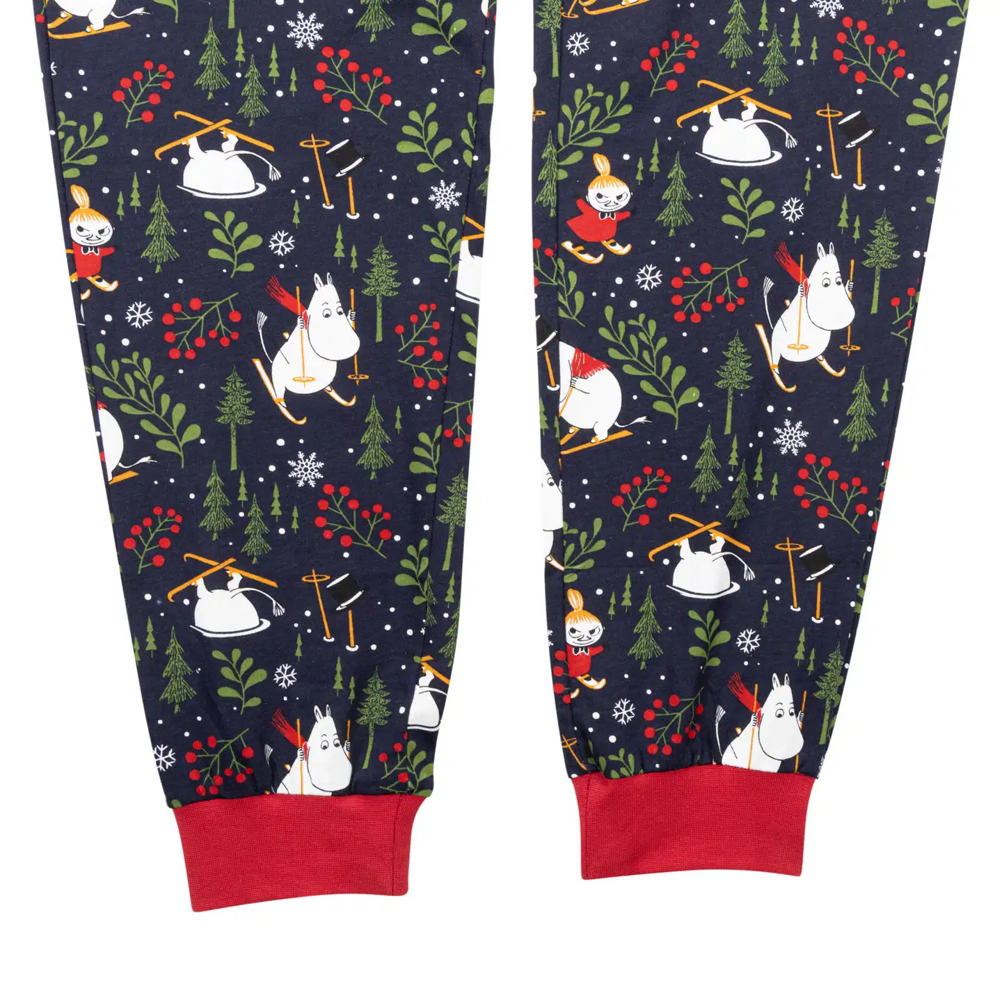 Muumi naisten pyjama Hiihtoretki 593716 - tummansininen - 5