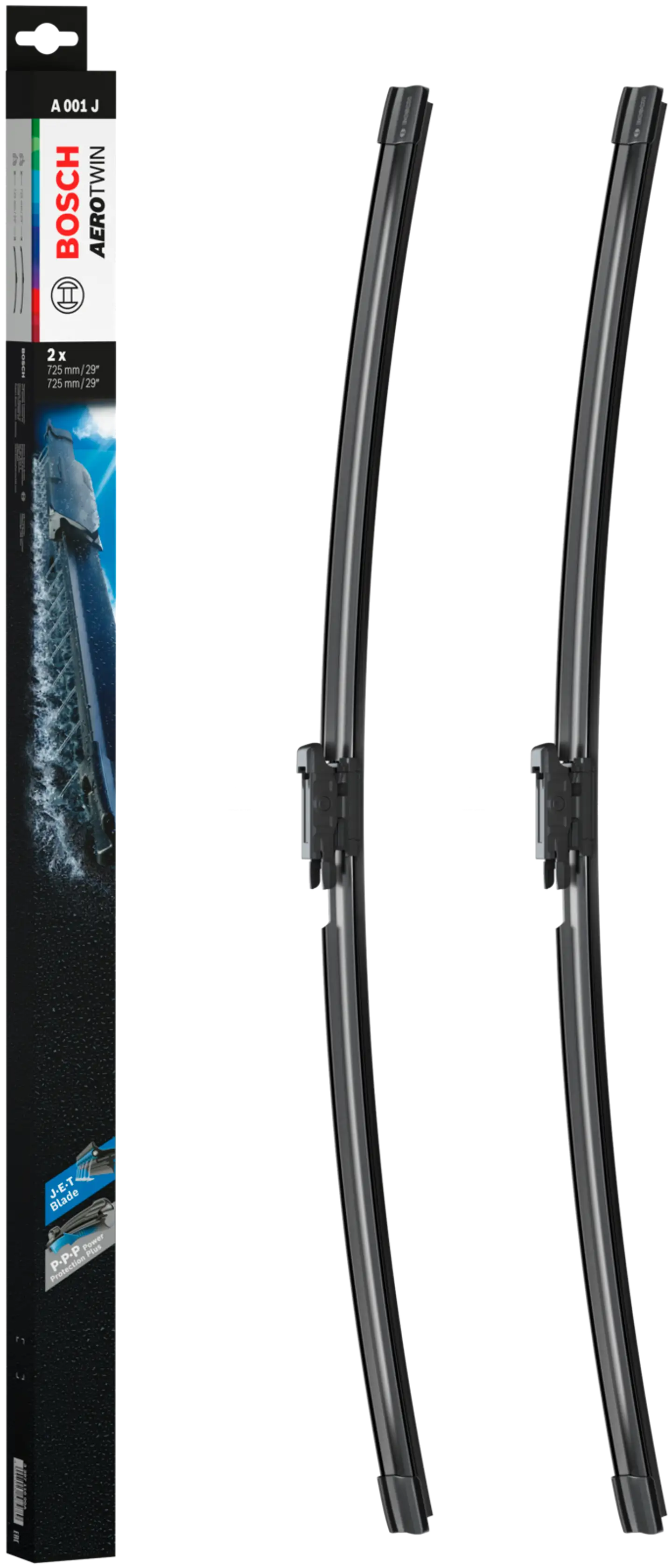Bosch Aerotwin JET pyyhkijänsulka pesusuuttimella 725/725 mm - 1