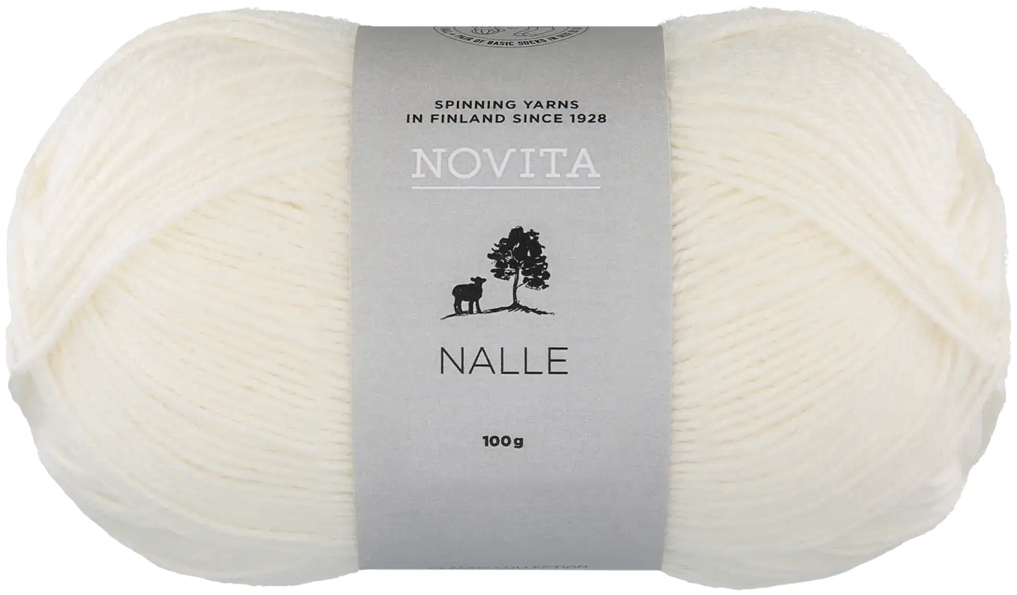 Novita Nalle 100g 011 valkoinen - 1