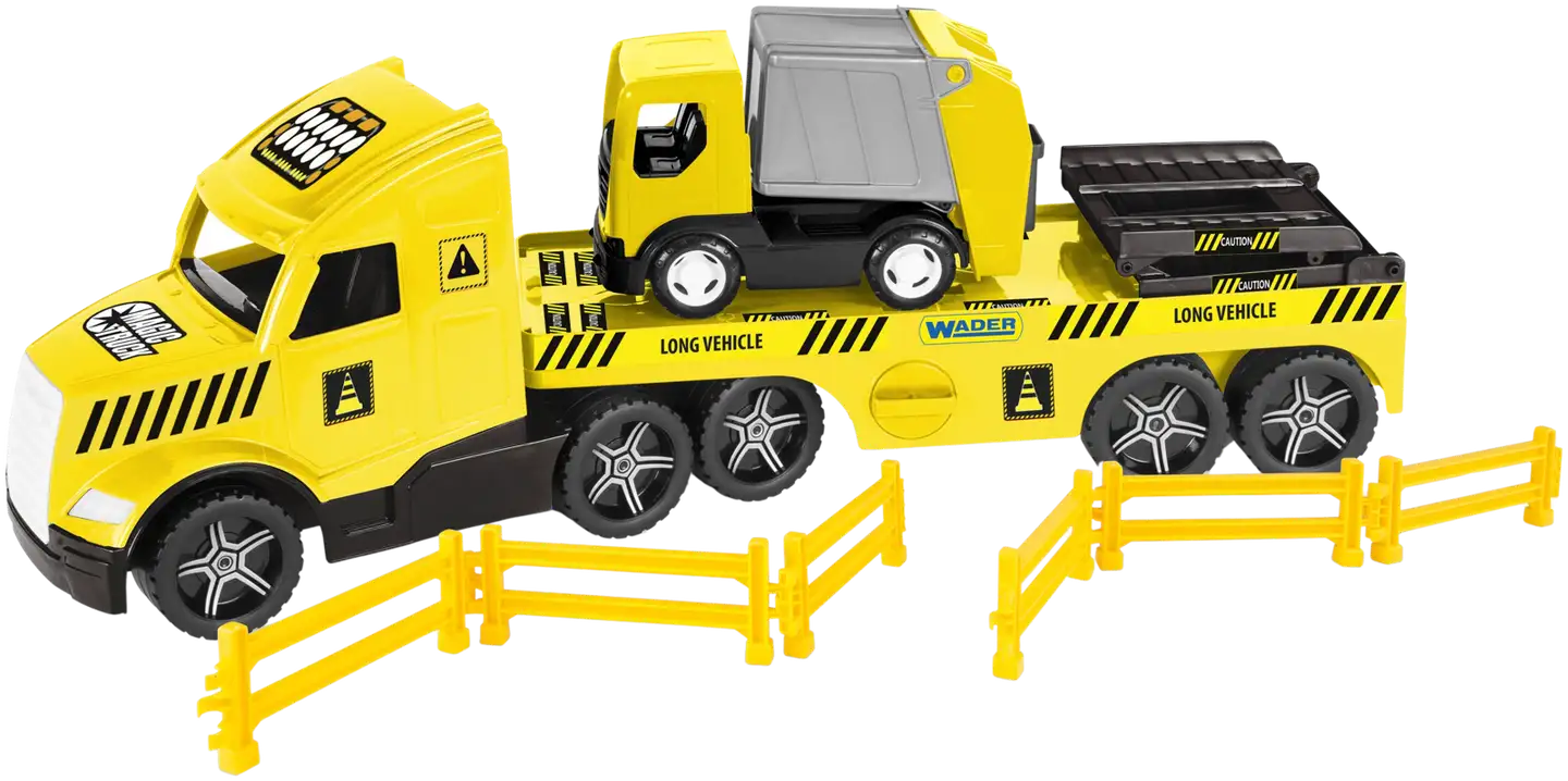 Wader Magic Truck Technic Lavettirekka Ja Ajoneuvo - 2