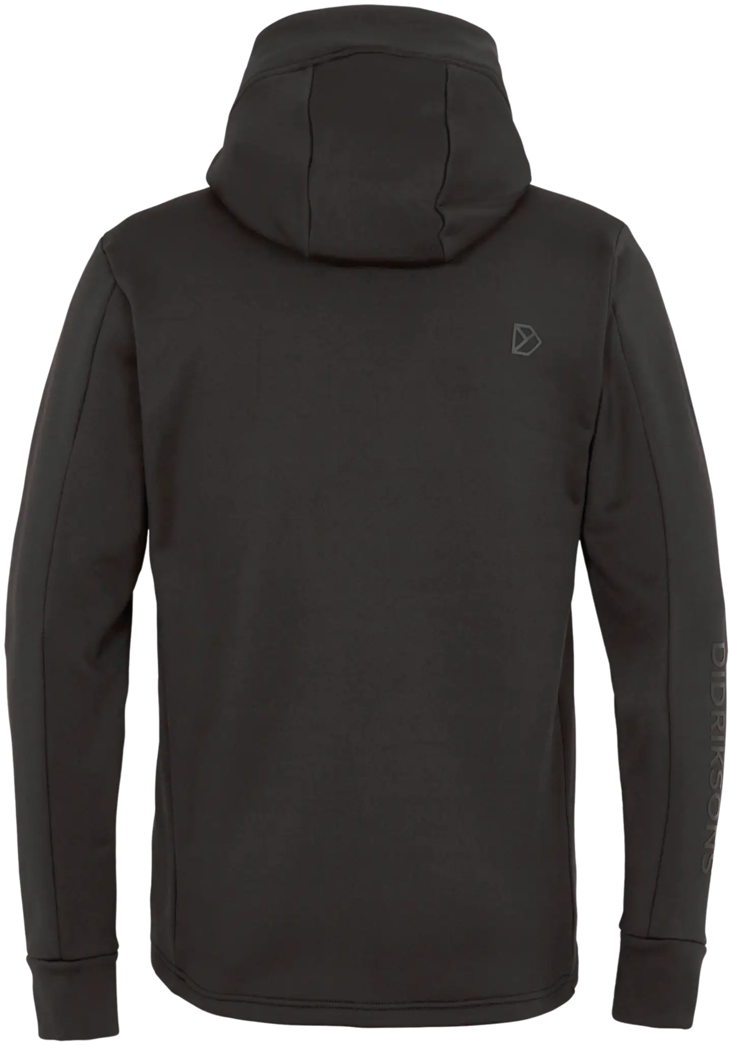Didriksons miesten hupullinen fleecetakki Acke - BLACK - 2