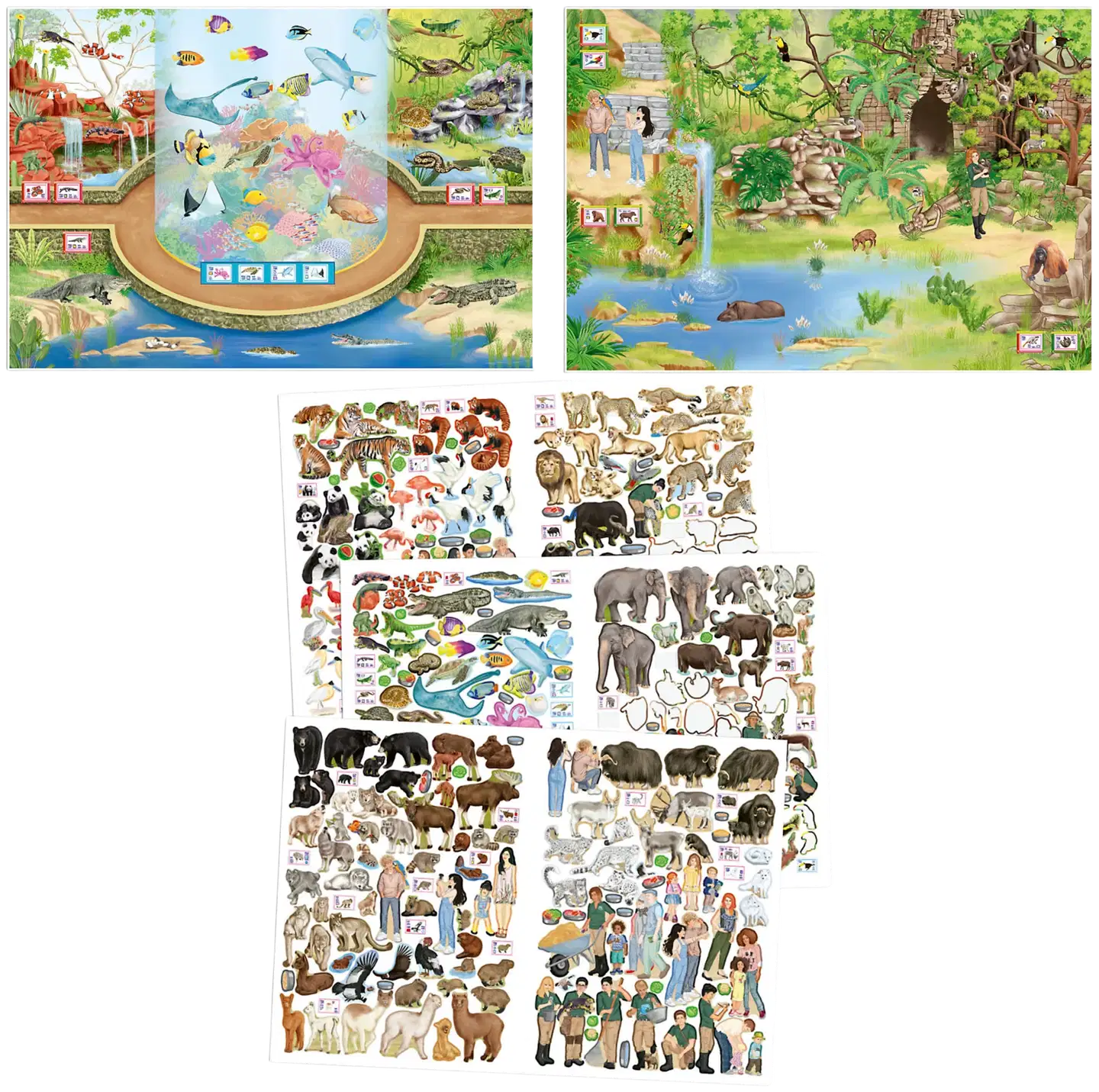 Action & Fun Create your Zoo tarrakirja - 3