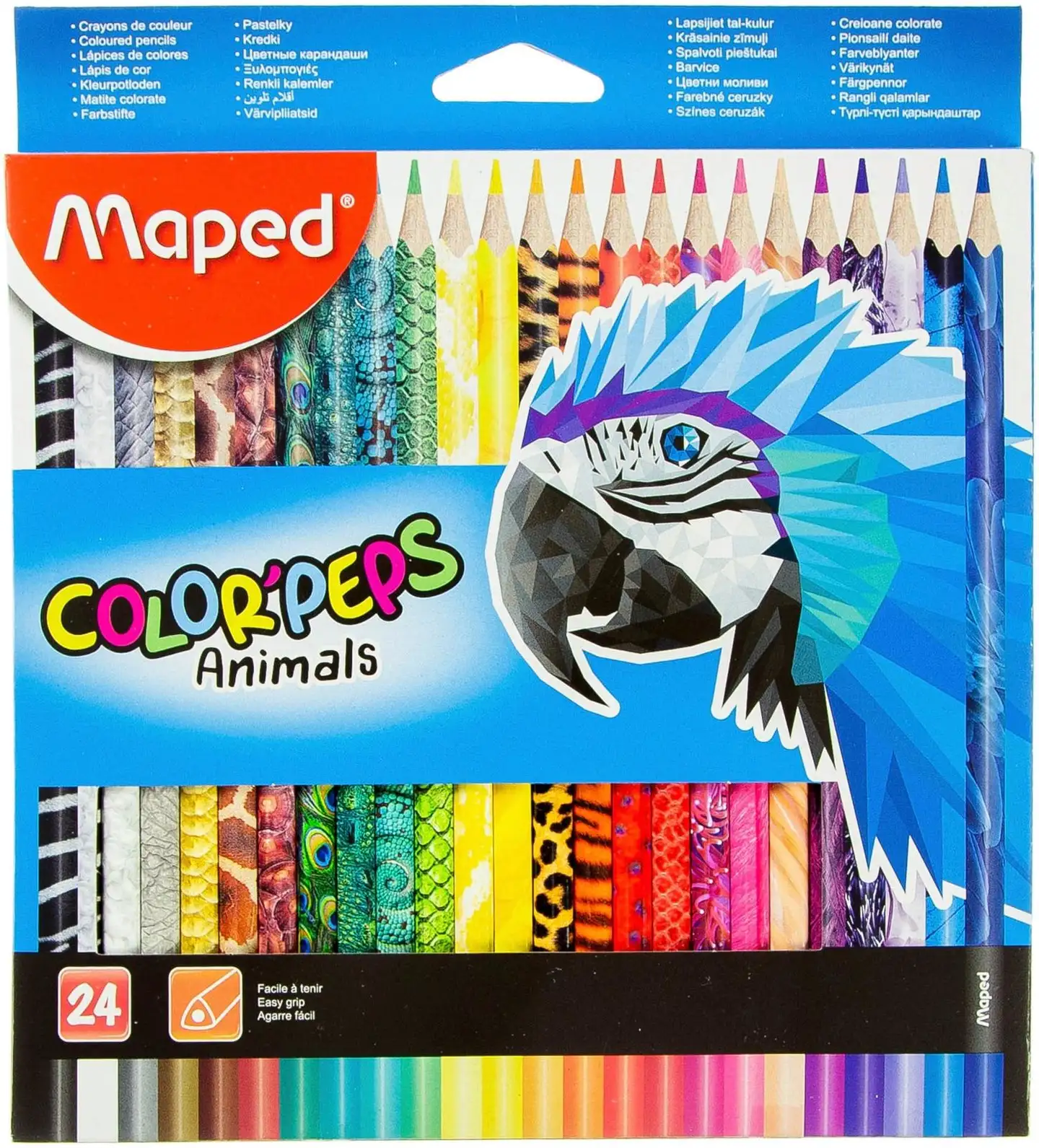 Maped Animals puuvärit 24kpl