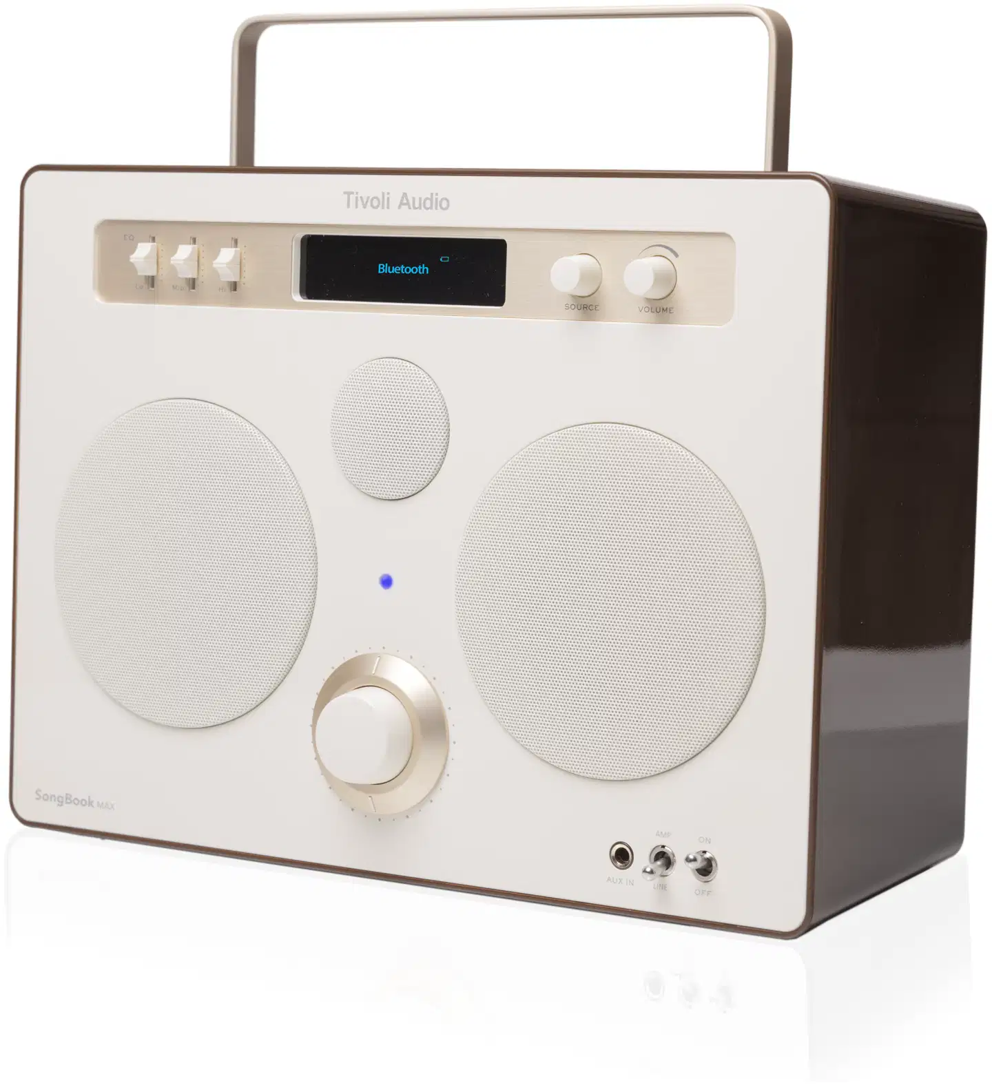 Tivoli Audio kannettava Bluetooth-kaiutin SongBook Max kerma/ruskea - 2